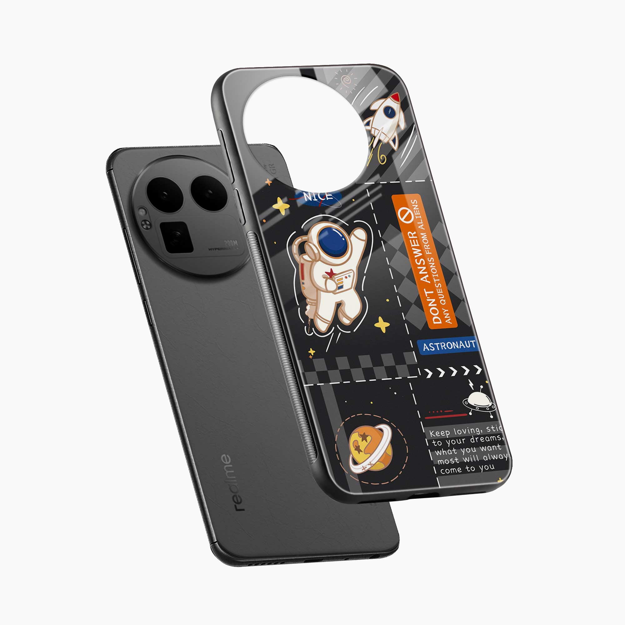 Astronaut Realme Gt 8 Pro Back Cover