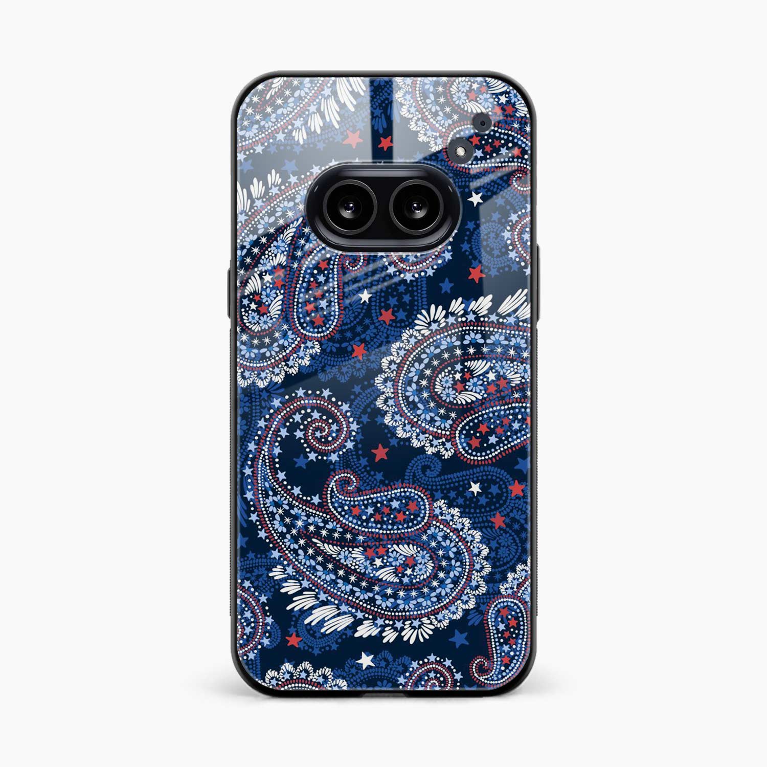 Blue Colored Classical Pattern Nothing Phone 2a Plus Back Cover