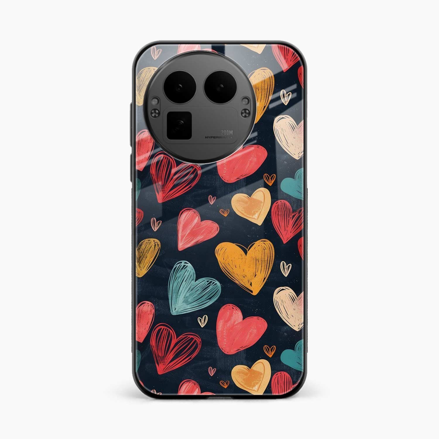 Colorful Hearts Realme Gt 8 Pro Back Cover