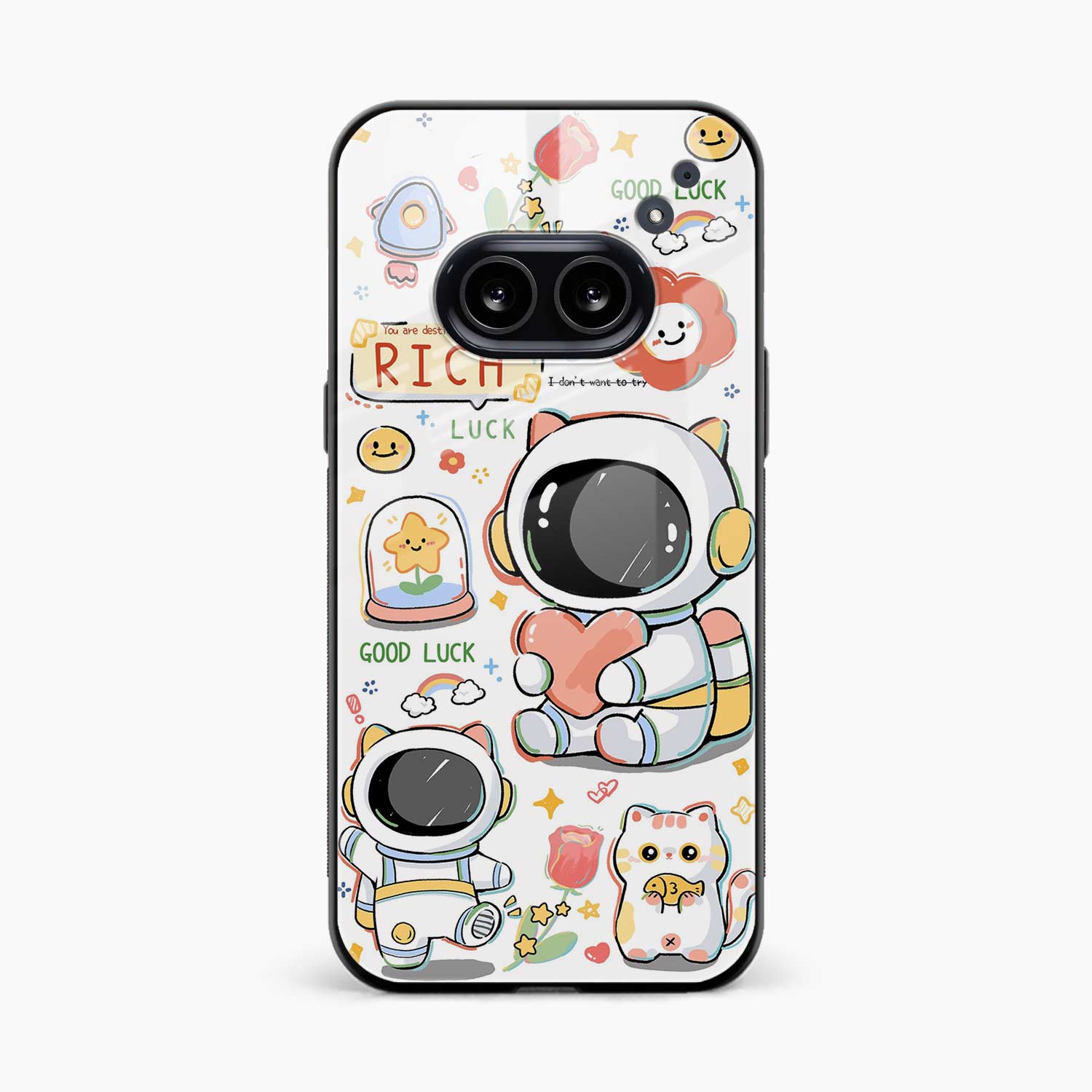 Cute Astronaut Nothing Phone 2a Plus Back Cover