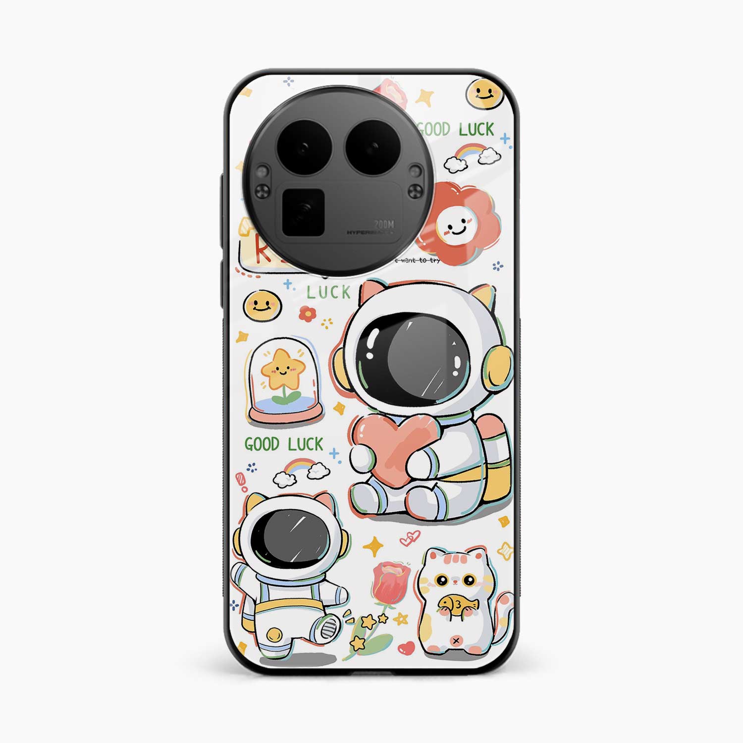 Cute Astronaut Realme Gt 8 Pro Back Cover