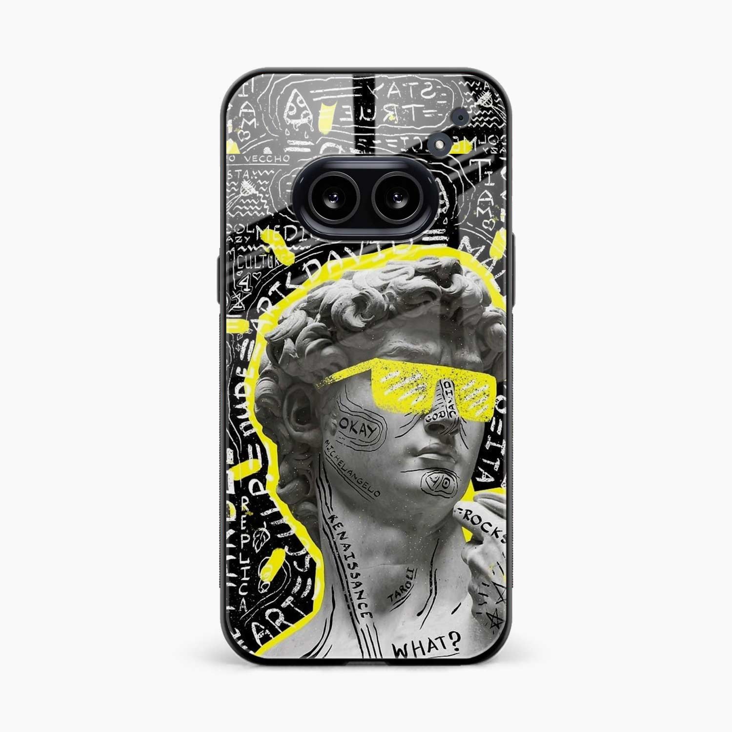 David Nothing Phone 2a Plus Back Cover