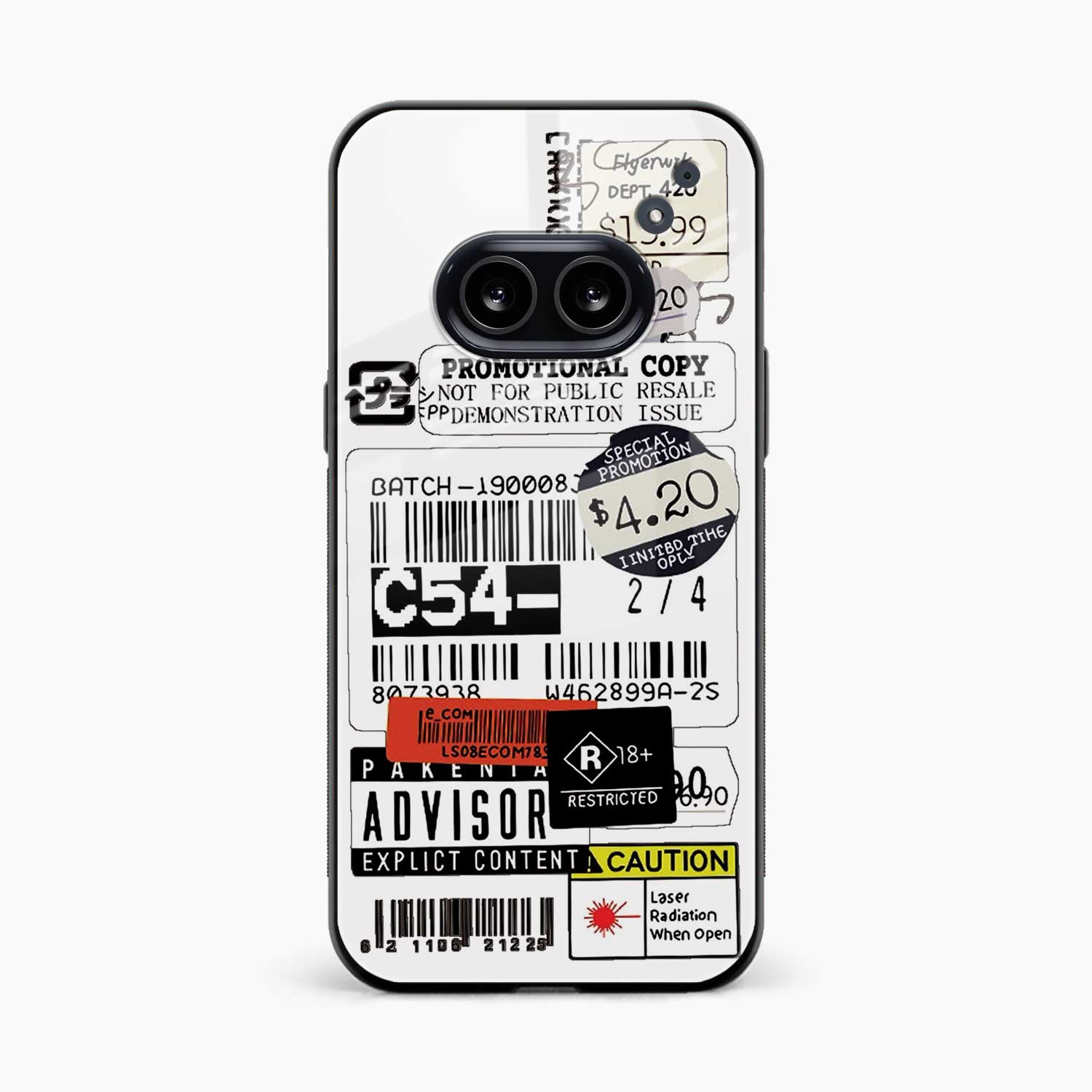 Explicit Nothing Phone 2a Plus Back Cover