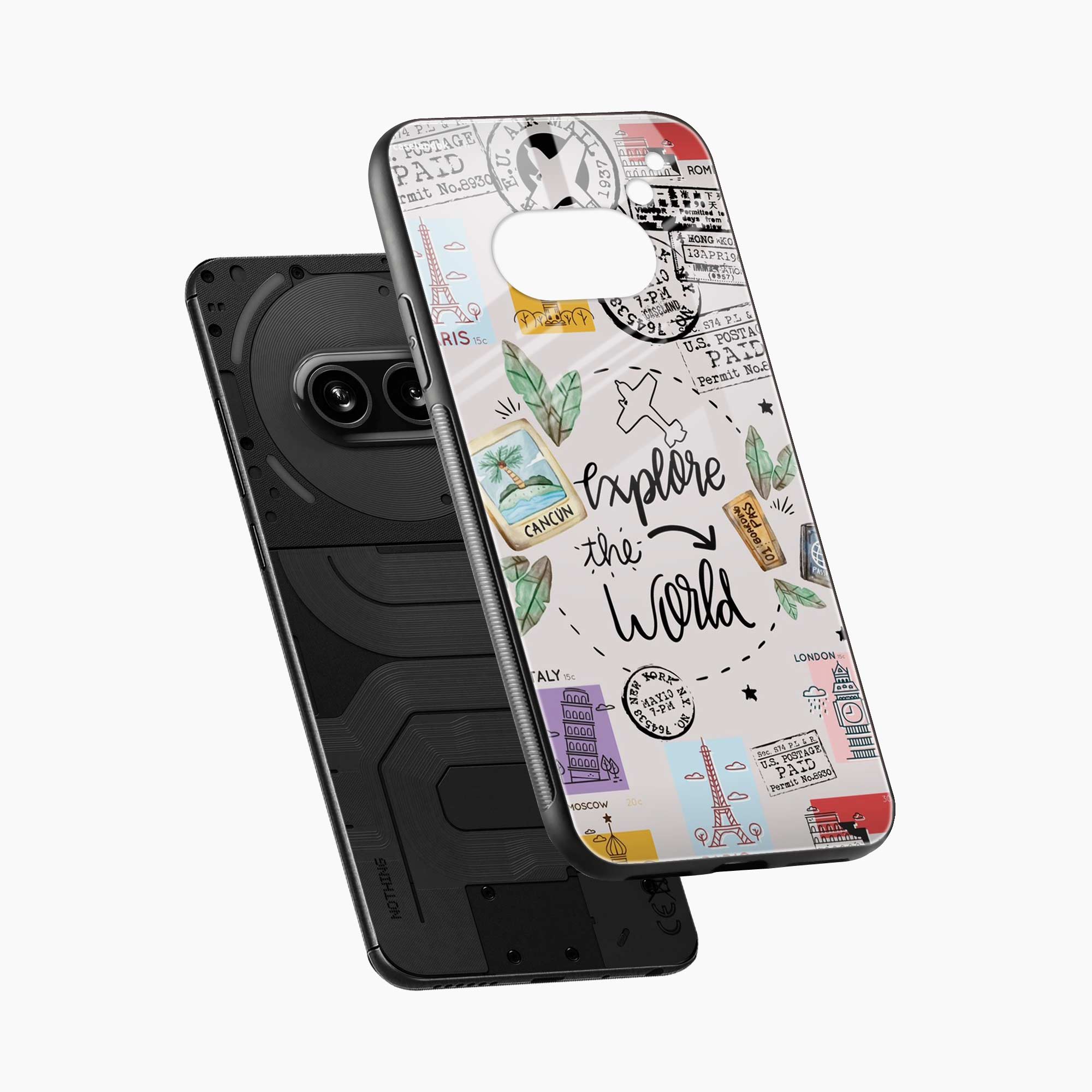 Explore The World Nothing Phone 2a Plus Back Cover