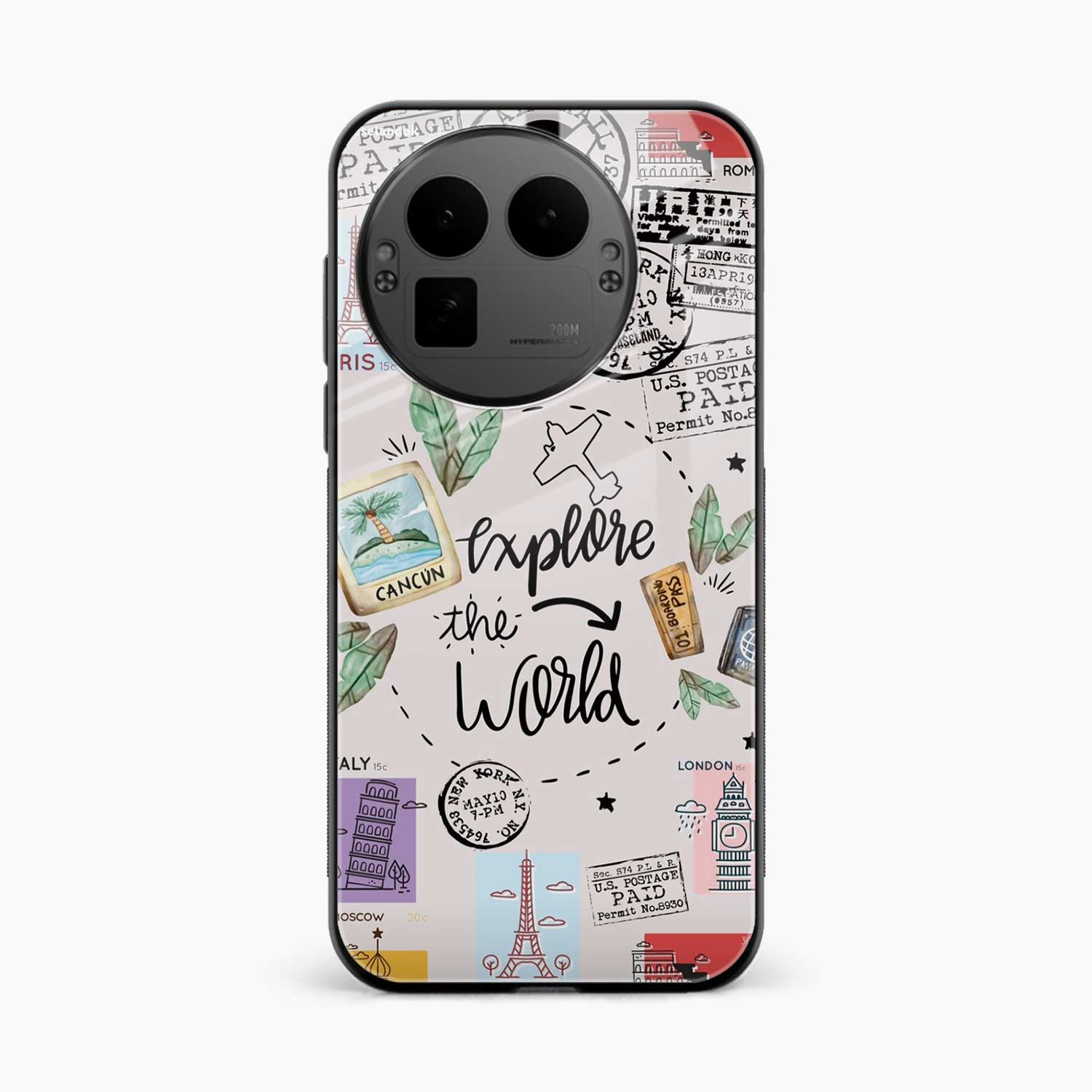 Explore The World Realme Gt 8 Pro Back Cover