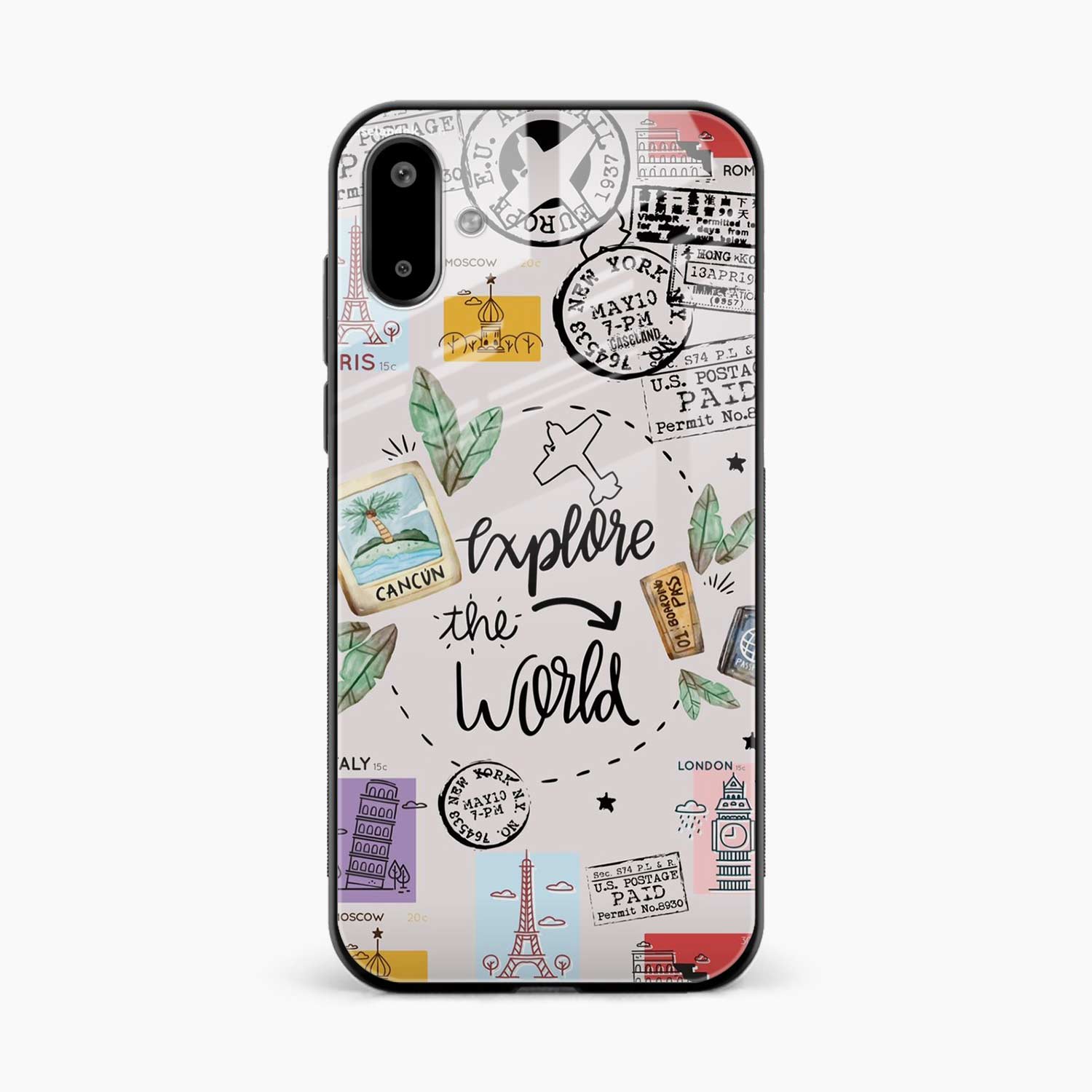 Explore The World Samsung F07 Back Cover