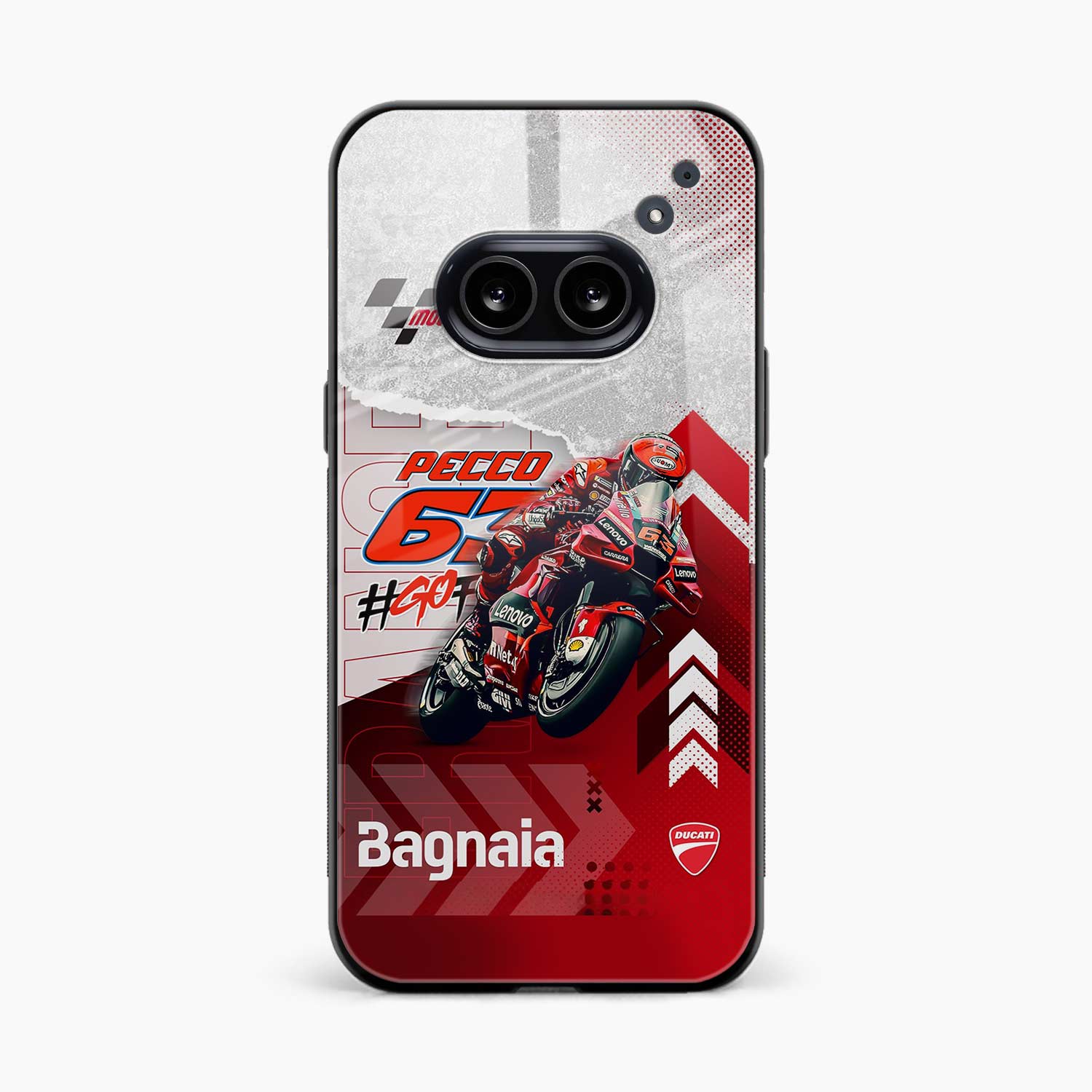 Francesco Bagnaia Nothing Phone 2a Plus Back Cover
