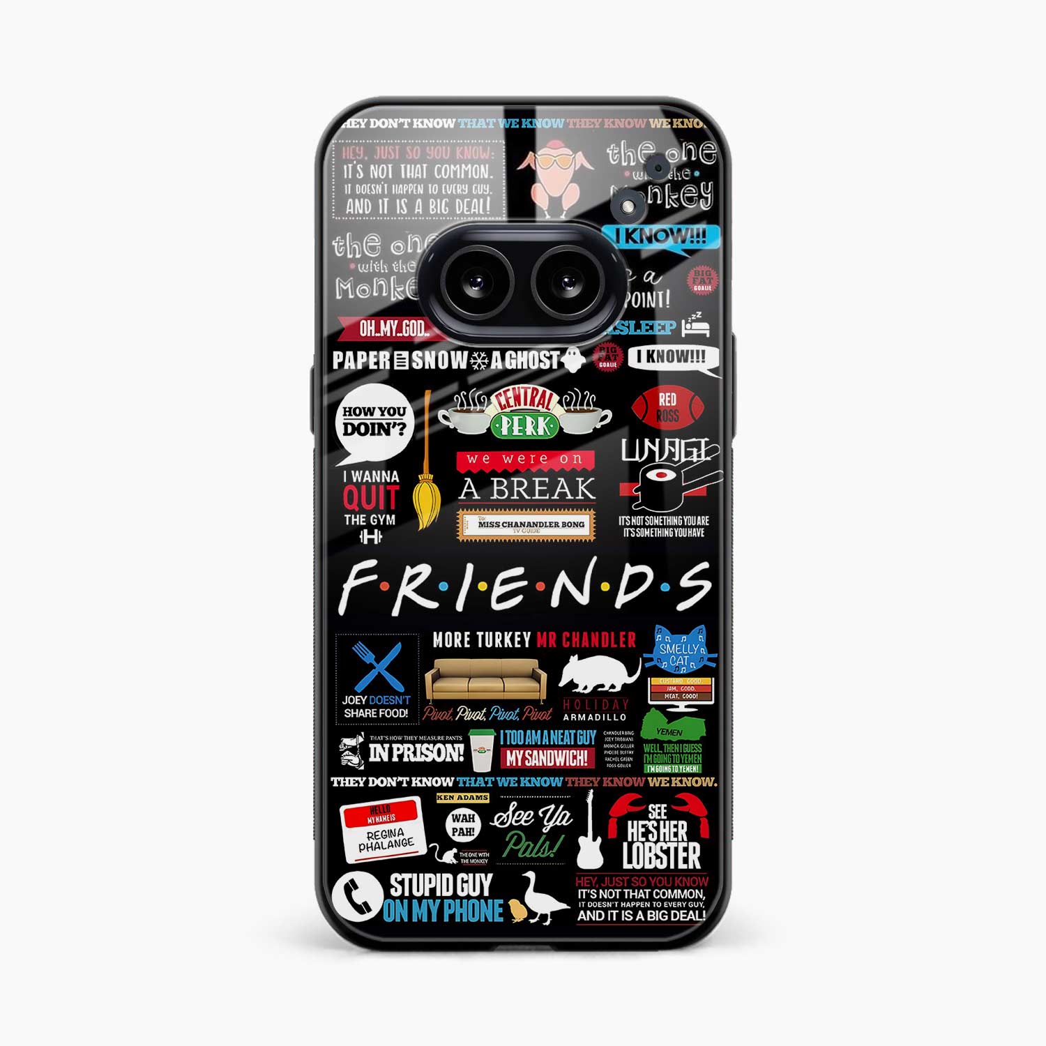 Friends Nothing Phone 2a Plus Back Cover