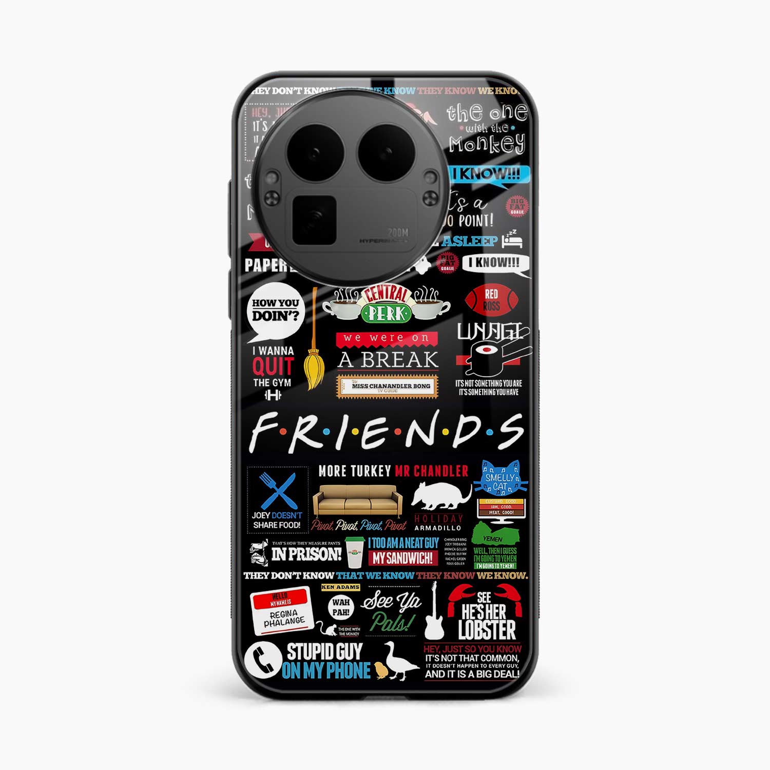 Friends Realme Gt 8 Pro Back Cover