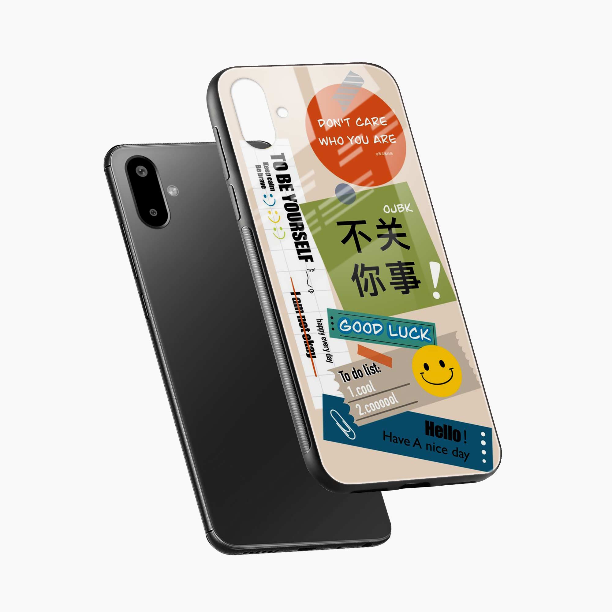 Good Luck Samsung F07 Back Cover