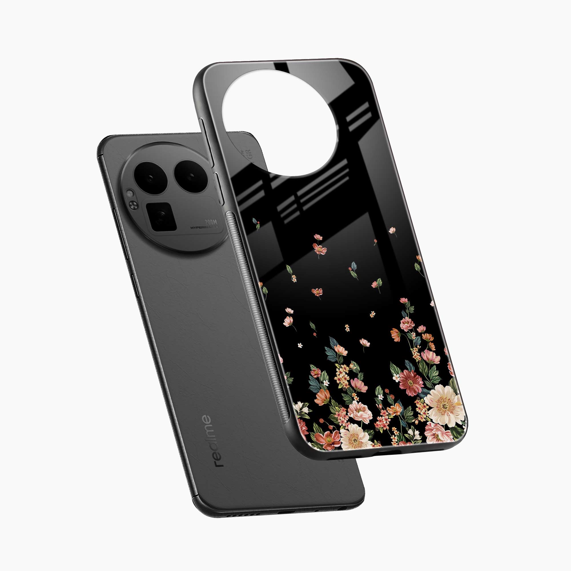Graceful Floral Realme Gt 8 Pro Back Cover