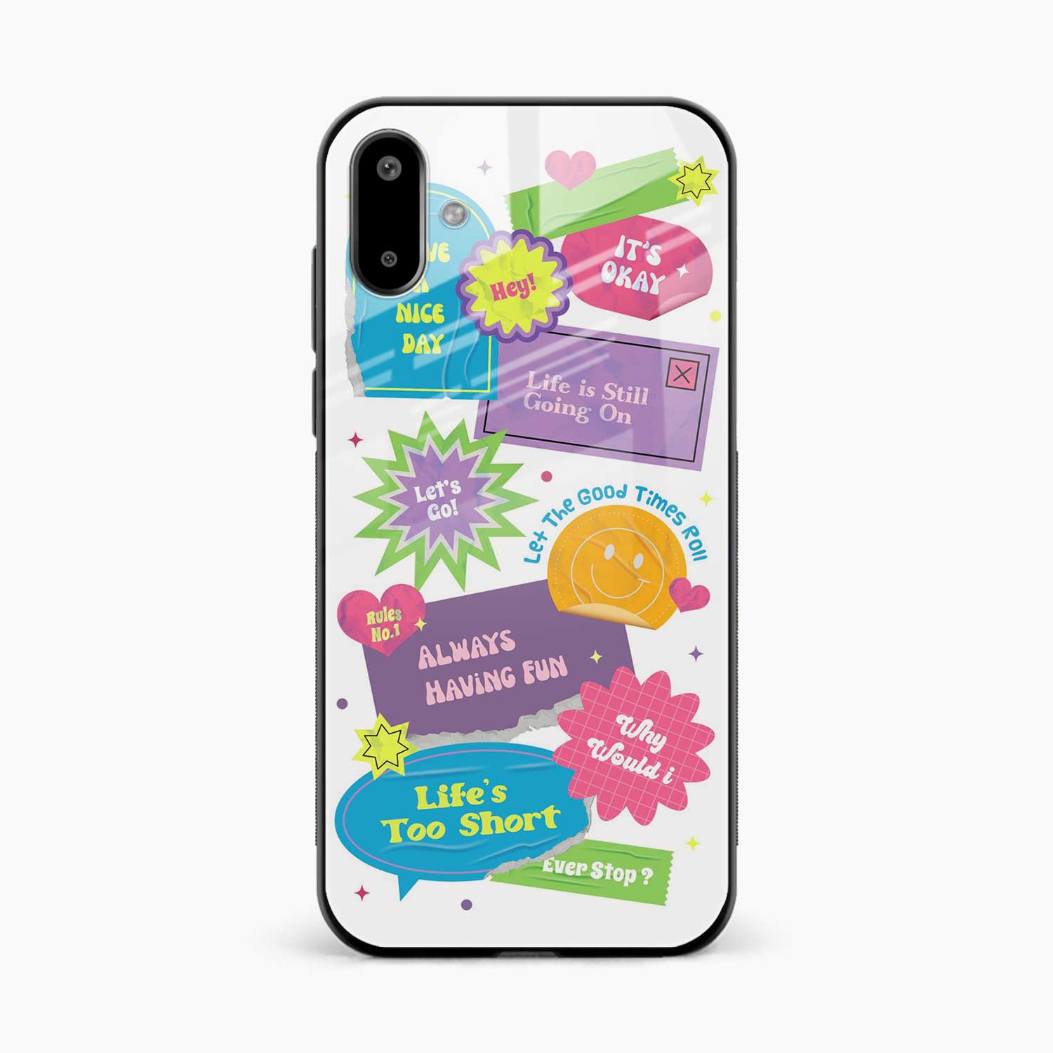 Having Fun Samsung F07 Back Cover