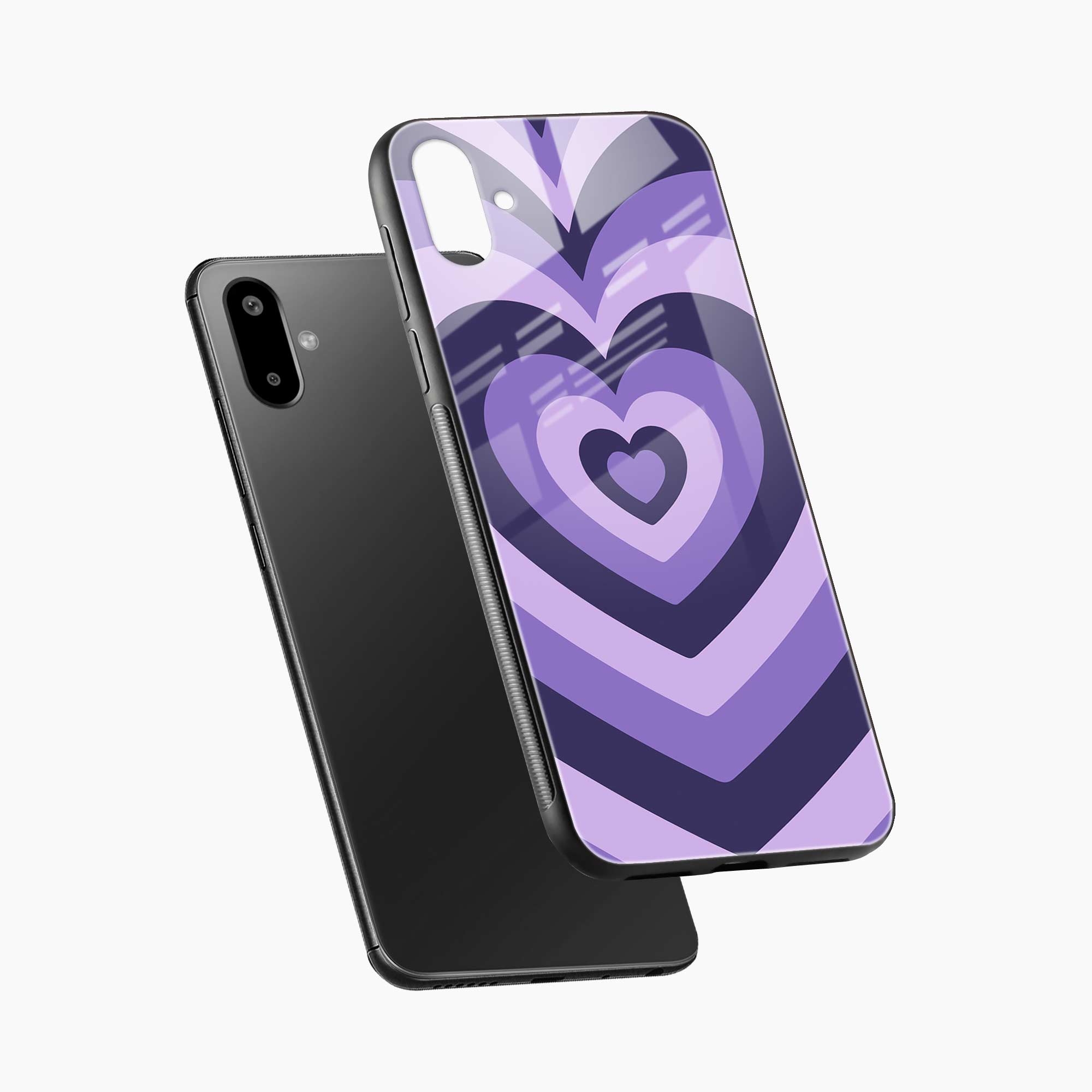 Hearts Samsung F07 Back Cover