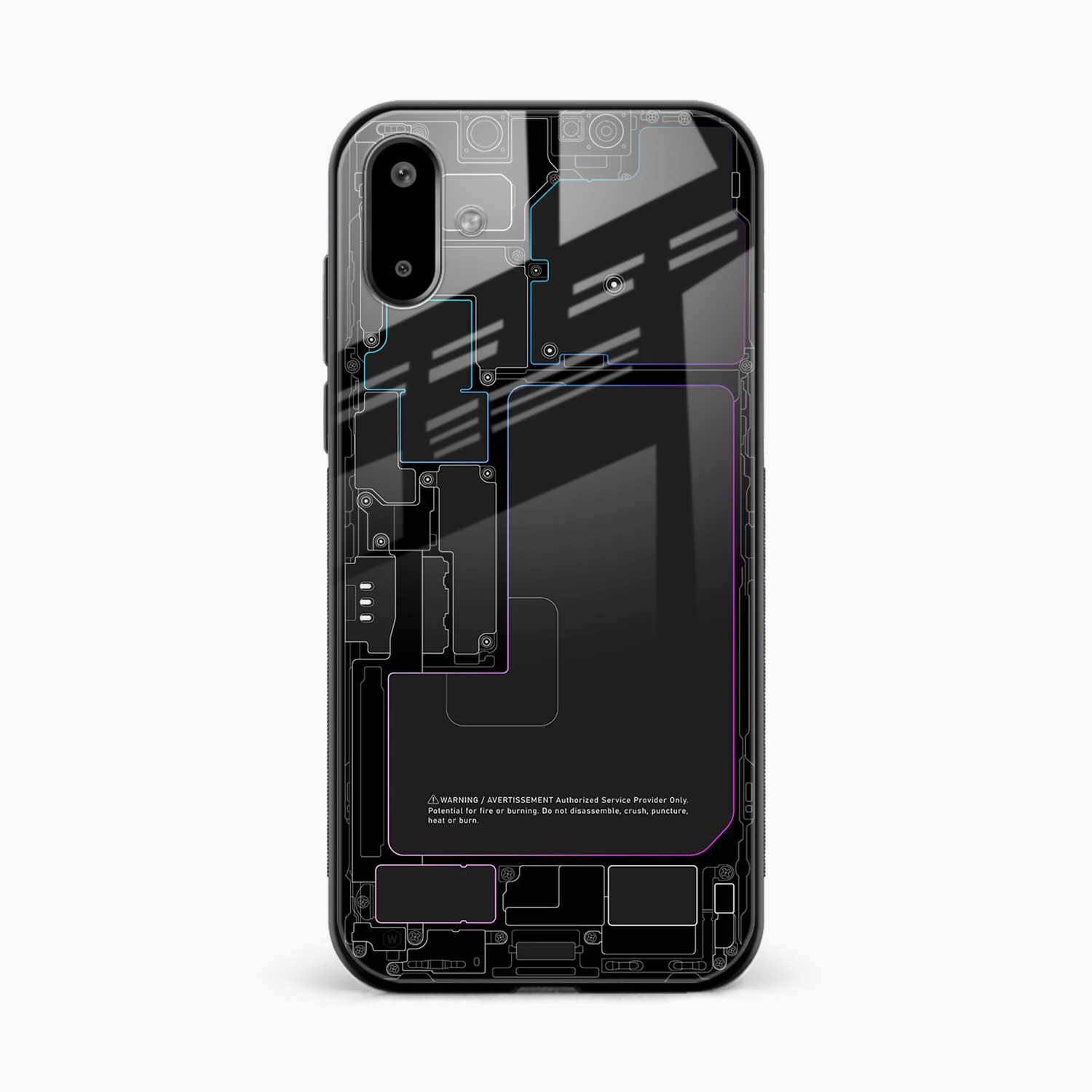 Inside Samsung F07 Back Cover