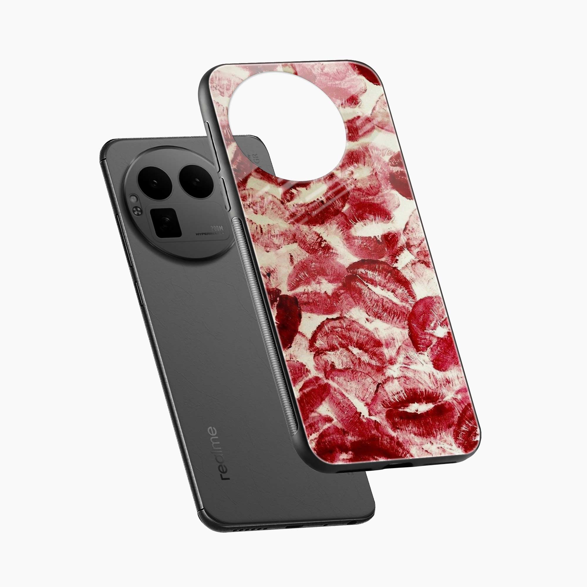 Lipstick Kiss Print Realme Gt 8 Pro Back Cover