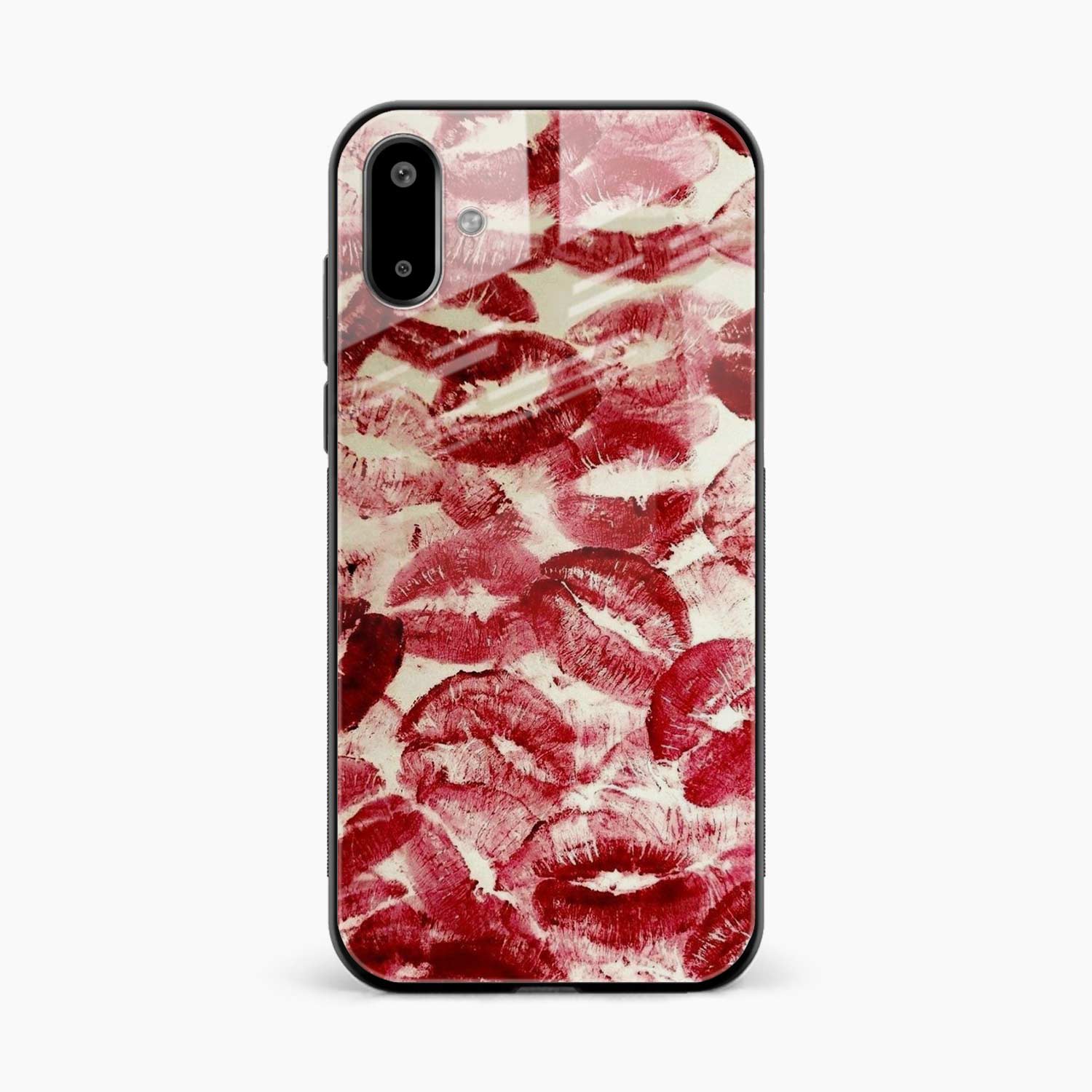 Lipstick Kiss Print Samsung F07 Back Cover