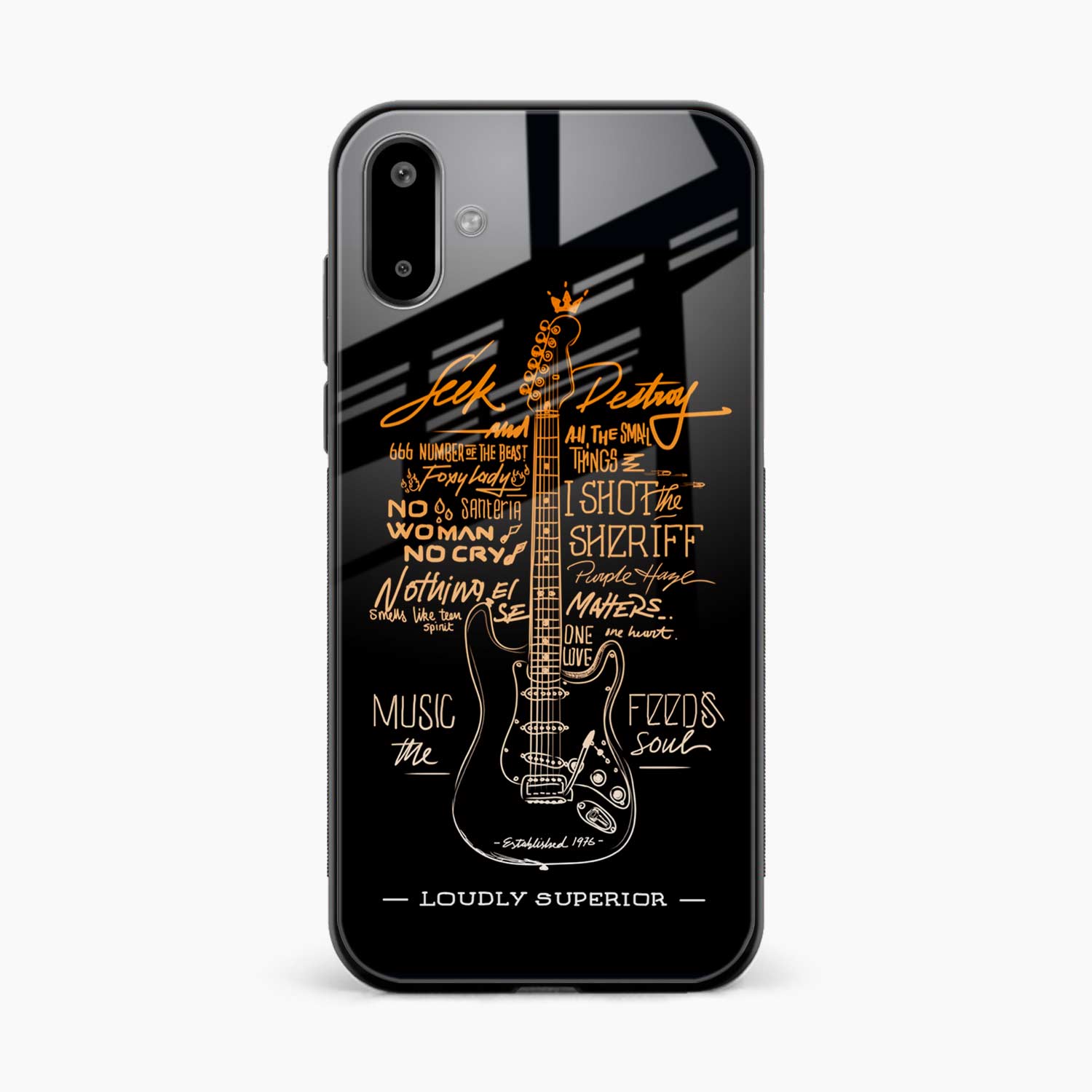 Music Lover Samsung F07 Back Cover