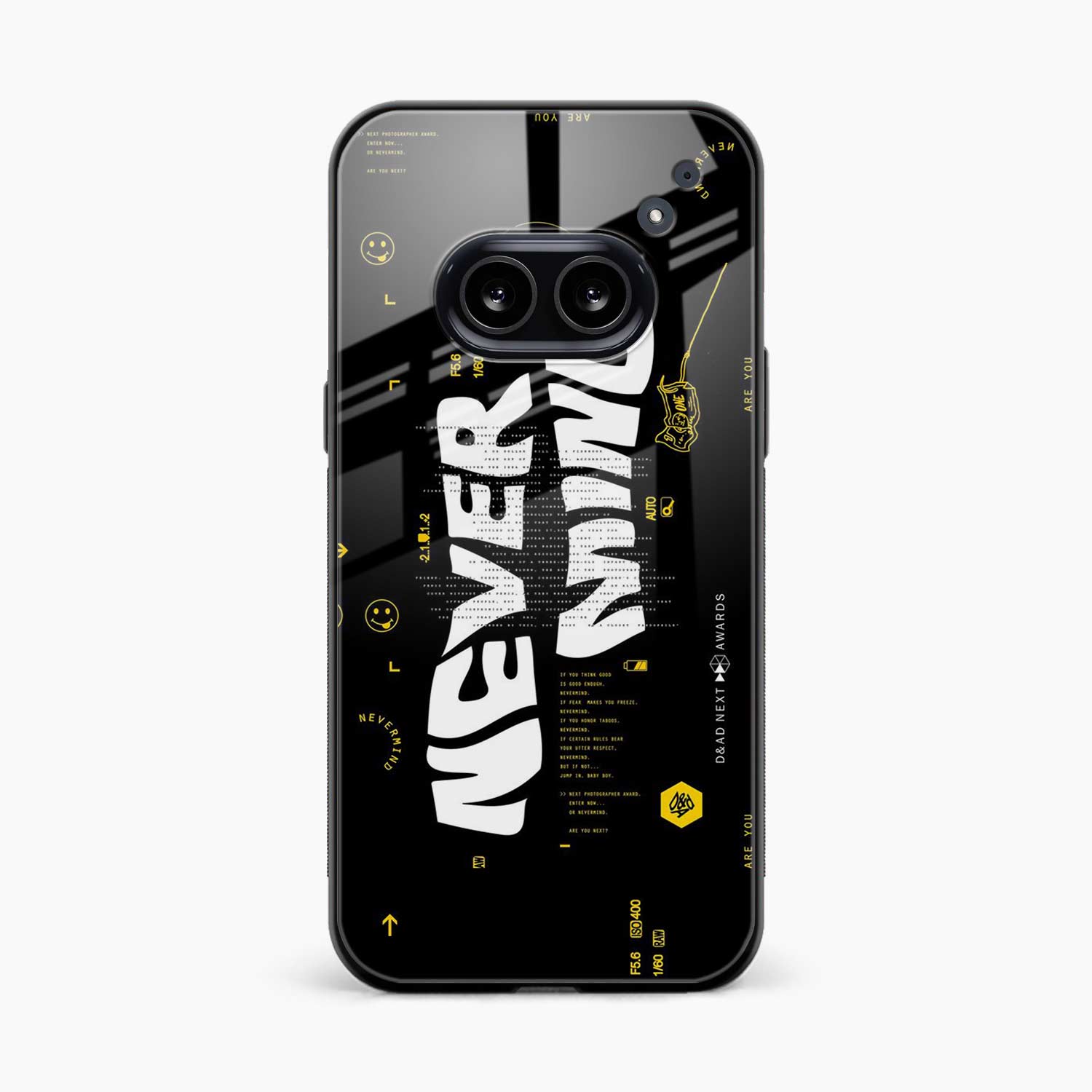 Never Mind Nothing Phone 2a Plus Back Cover