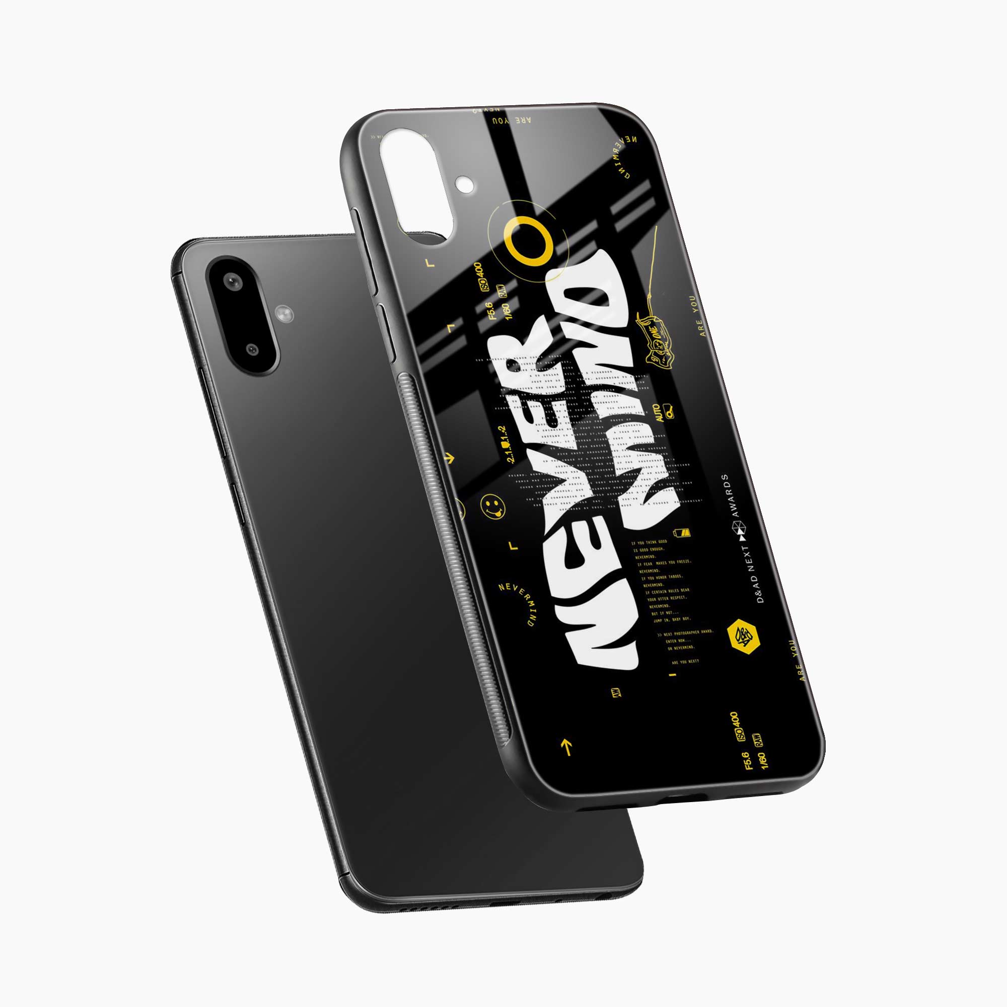 Never Mind Samsung F07 Back Cover