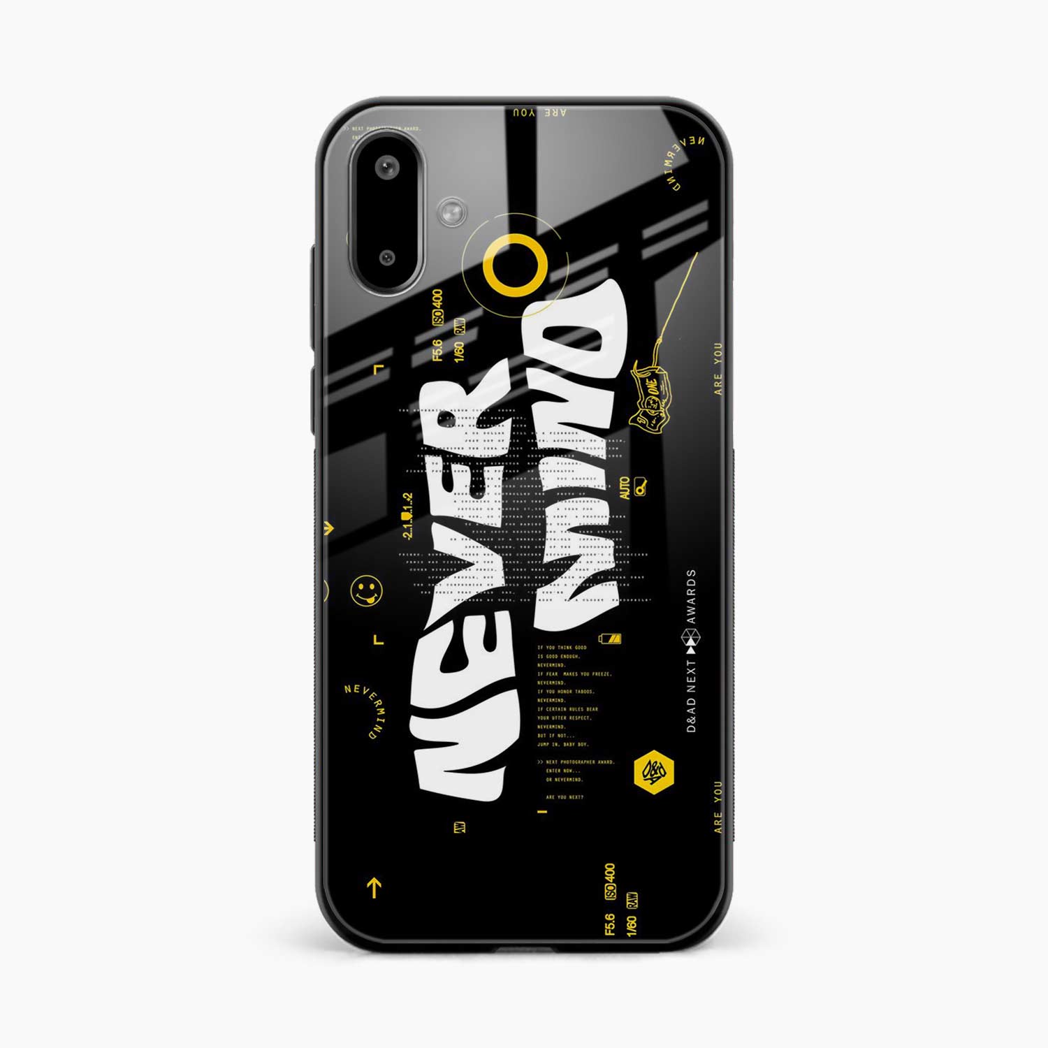 Never Mind Samsung F07 Back Cover