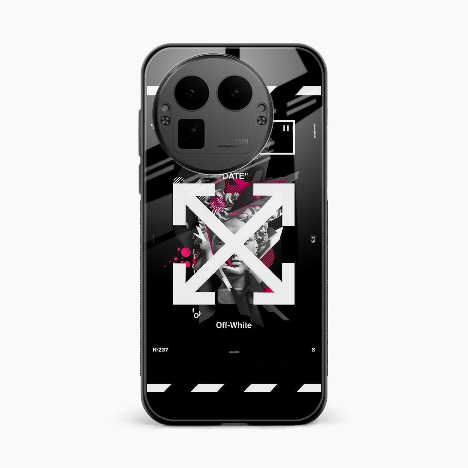 Off White Logo Realme Gt 8 Pro Back Cover