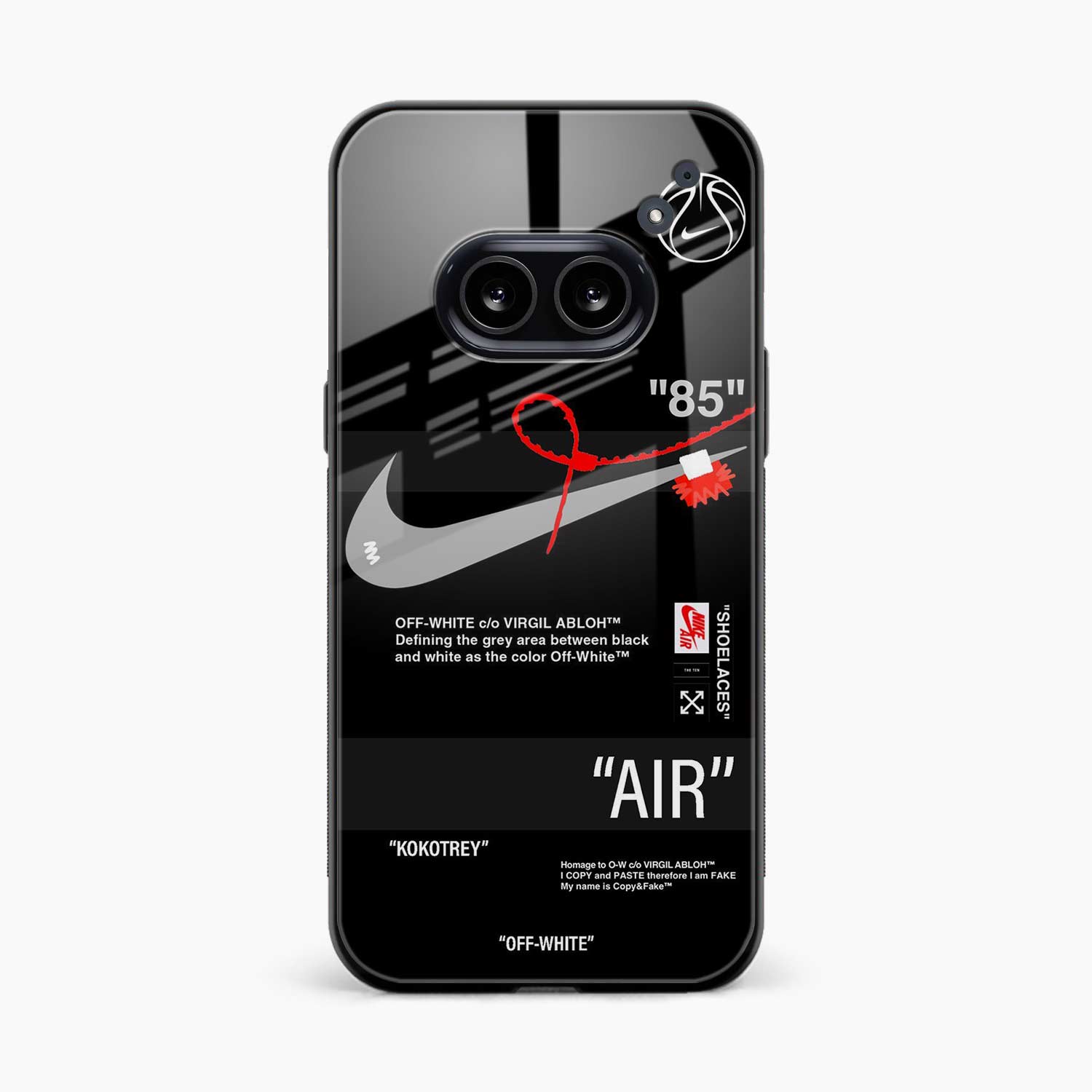 Off White Nothing Phone 2a Plus Back Cover