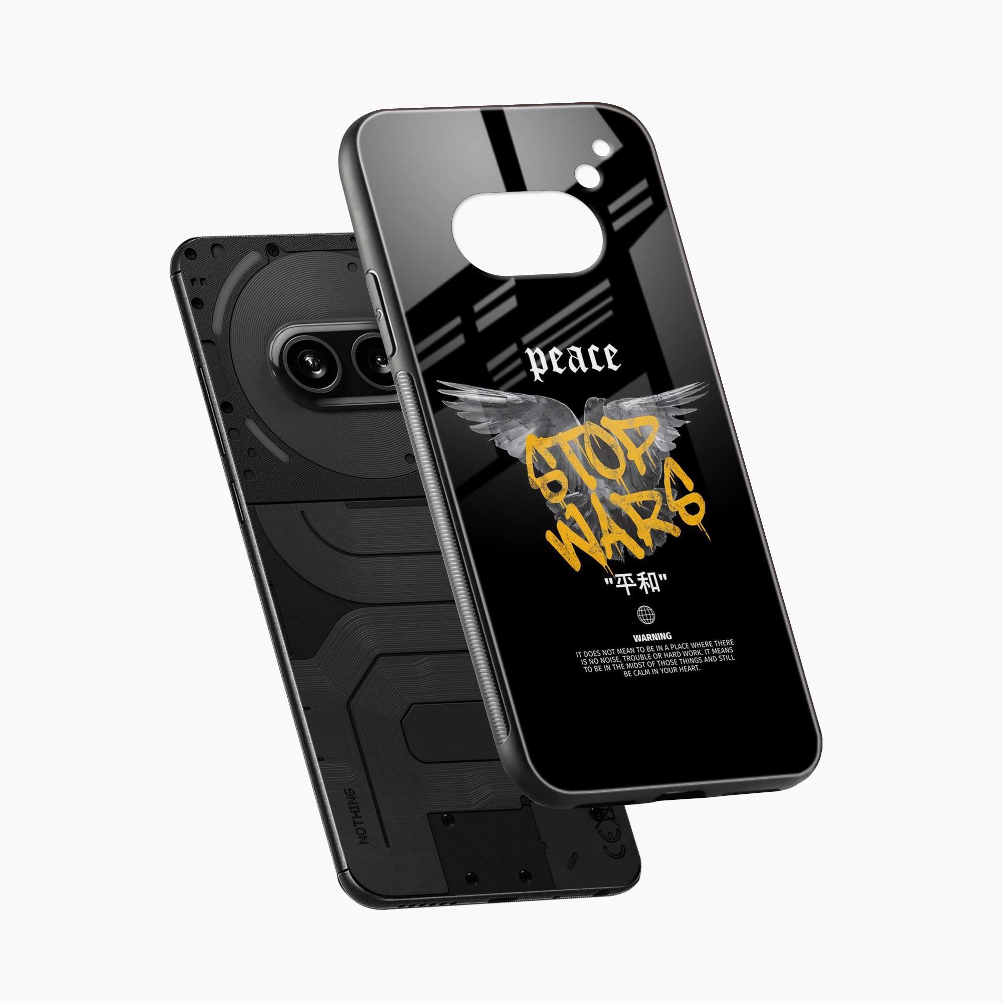 Peace Stop Wars Nothing Phone 2a Plus Back Cover