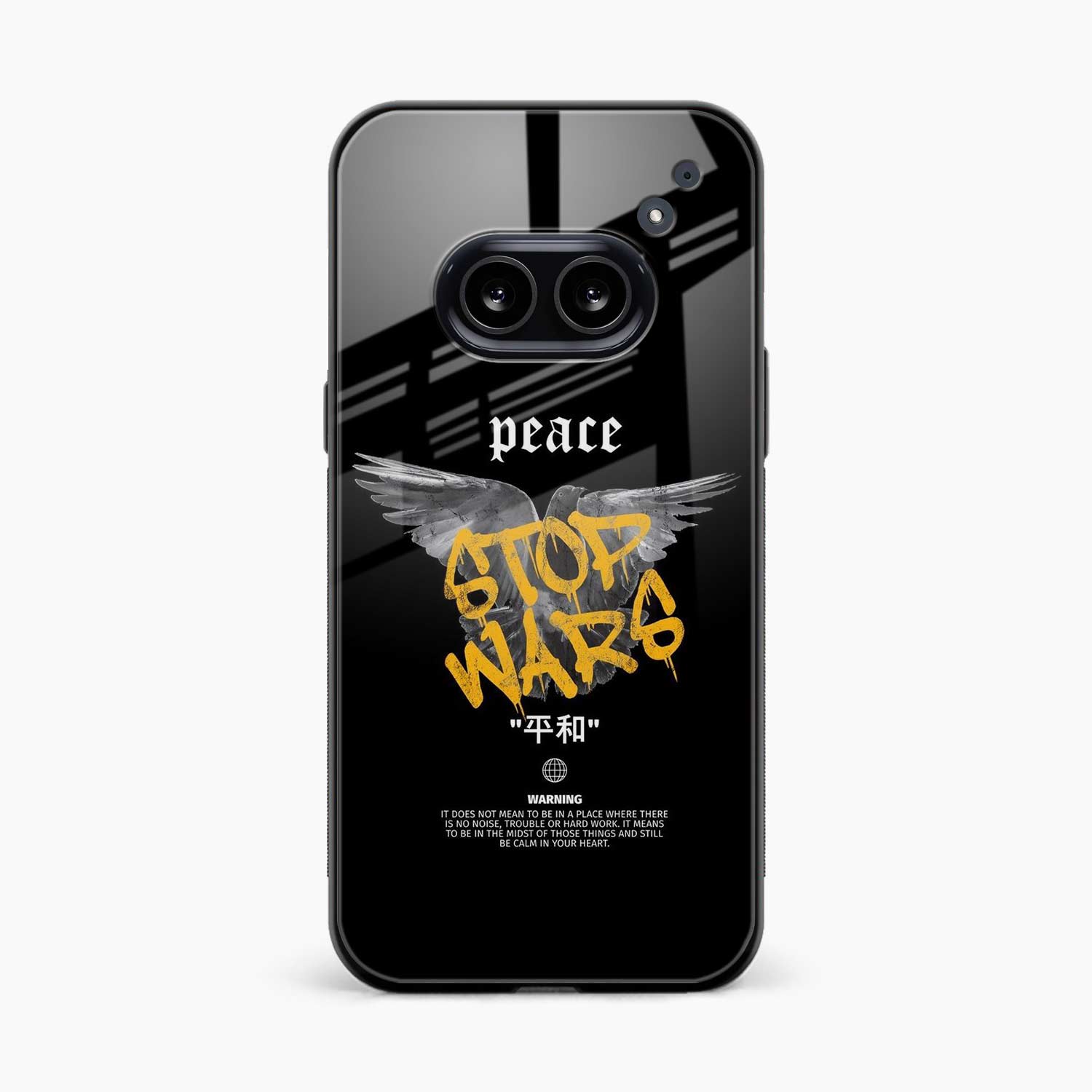 Peace Stop Wars Nothing Phone 2a Plus Back Cover