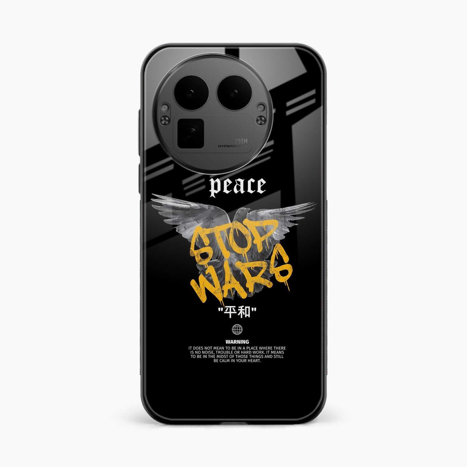 Peace Stop Wars Realme Gt 8 Pro Back Cover