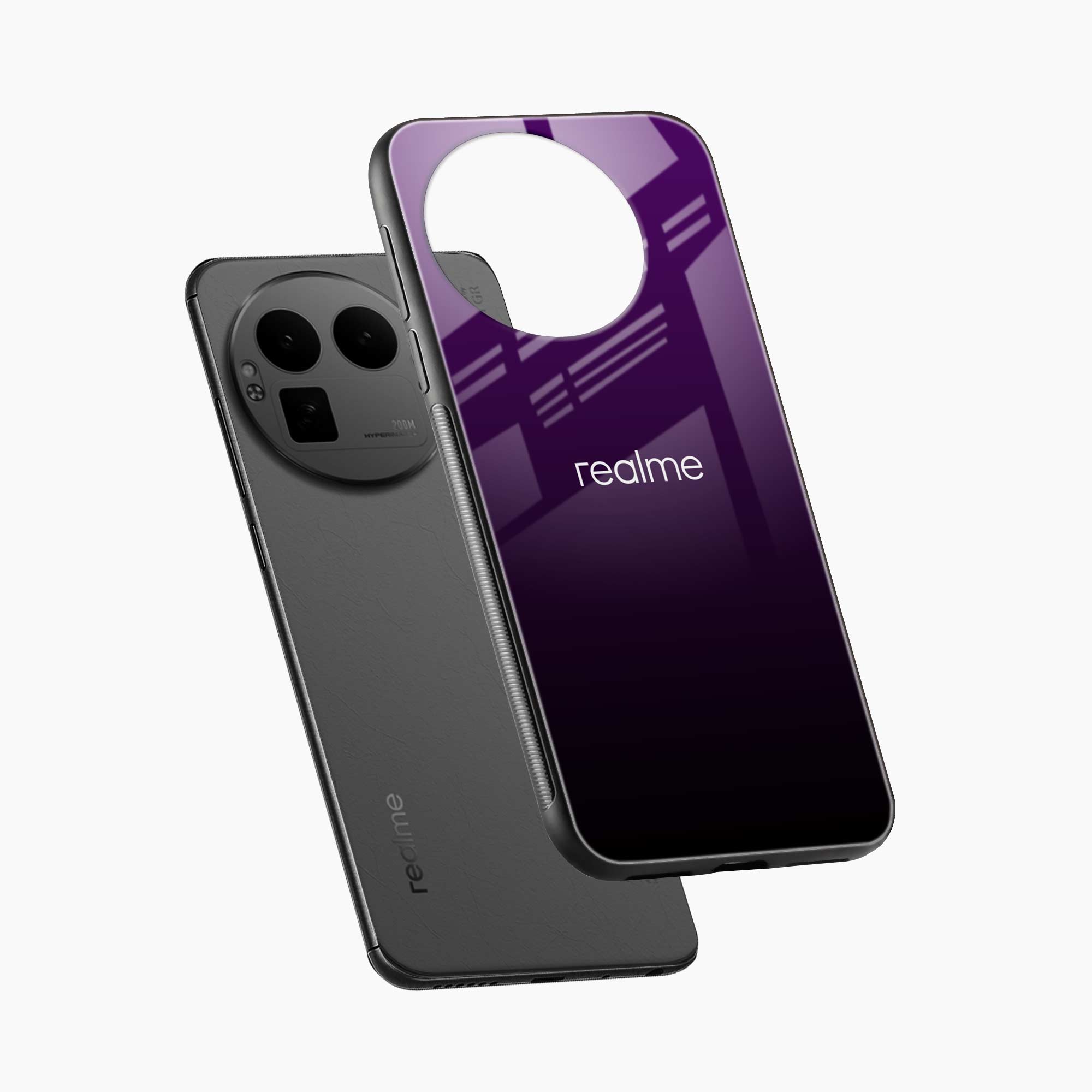 Pleasing Purple Realme Gt 8 Pro Back Cover
