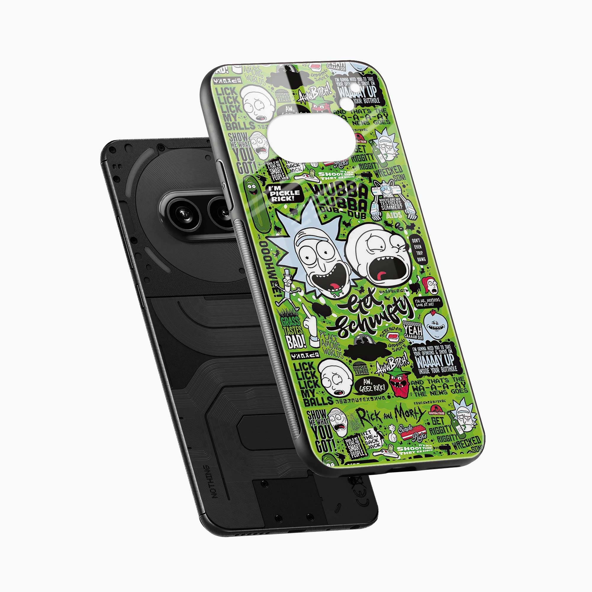 Rick And Morty Nothing Phone 2a Plus Back Cover