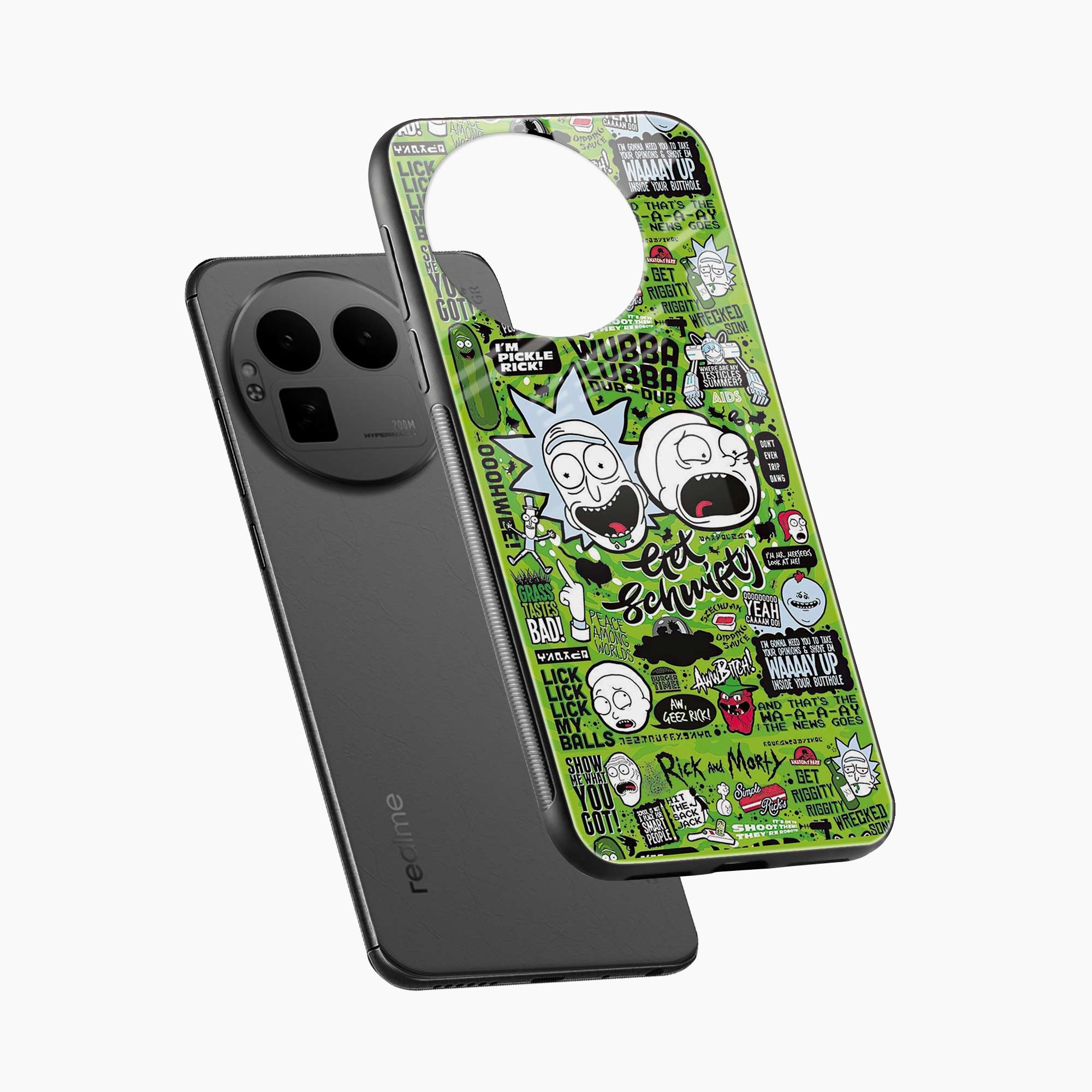 Rick And Morty Realme Gt 8 Pro Back Cover