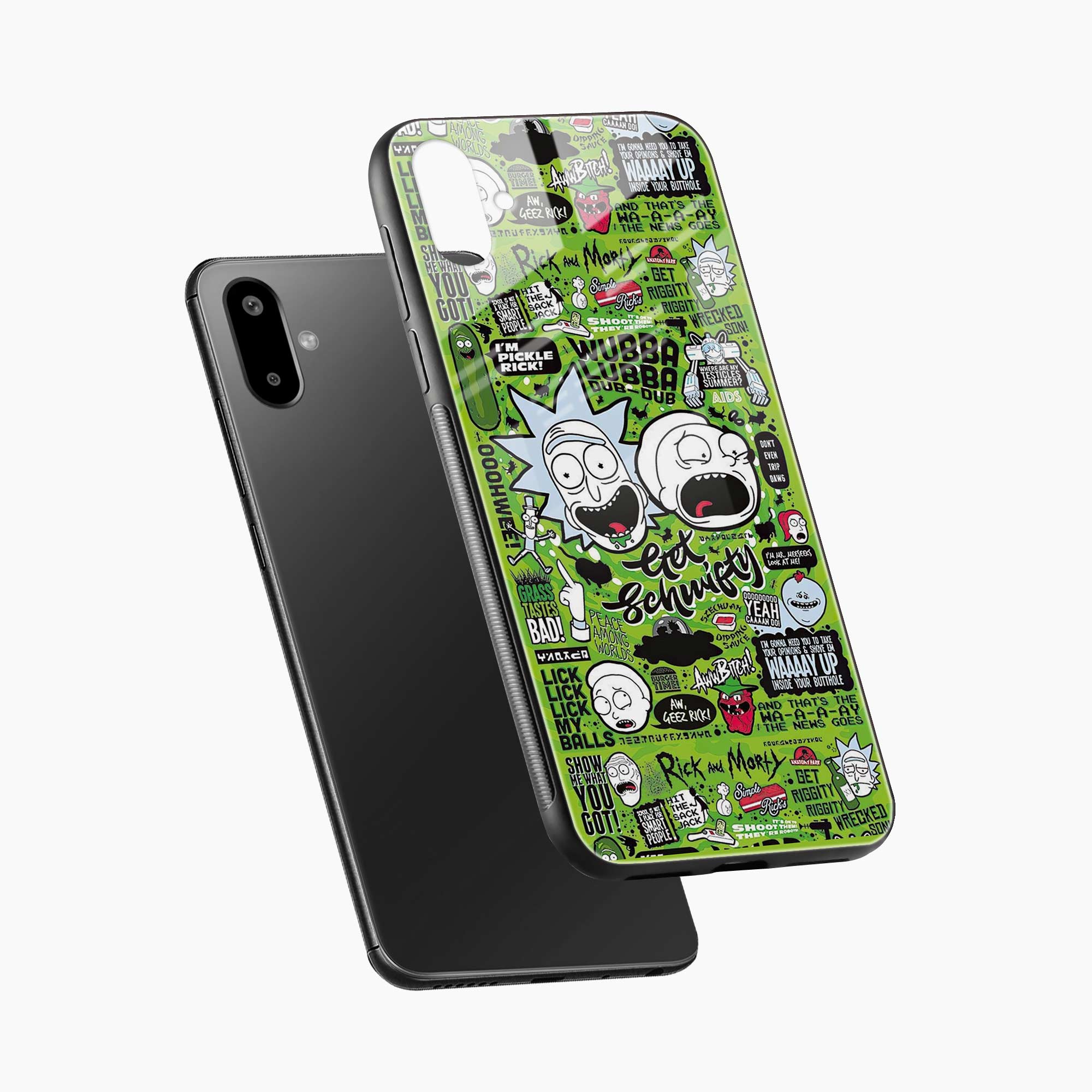 Rick And Morty Samsung F07 Back Cover