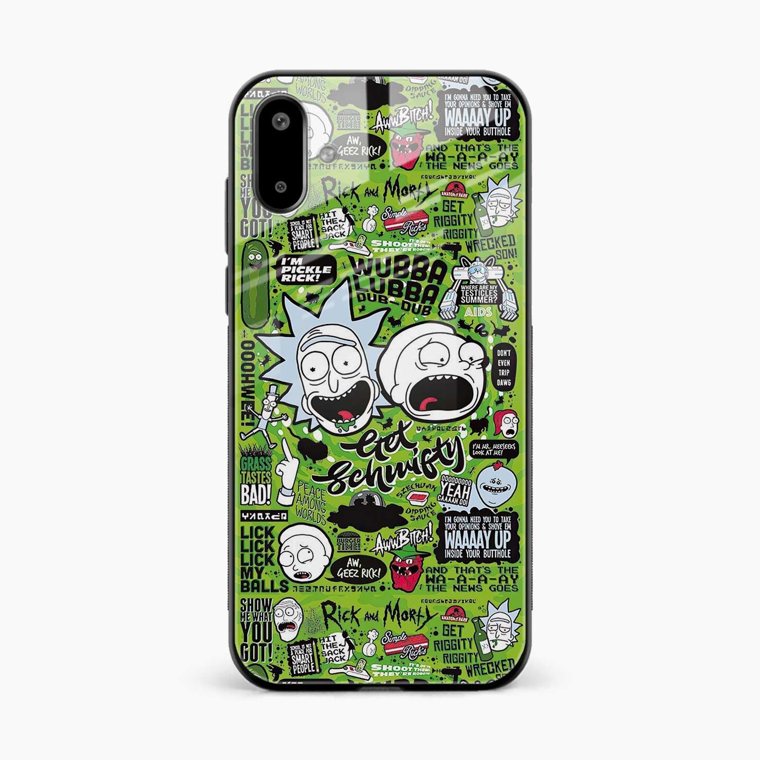 Rick And Morty Samsung F07 Back Cover