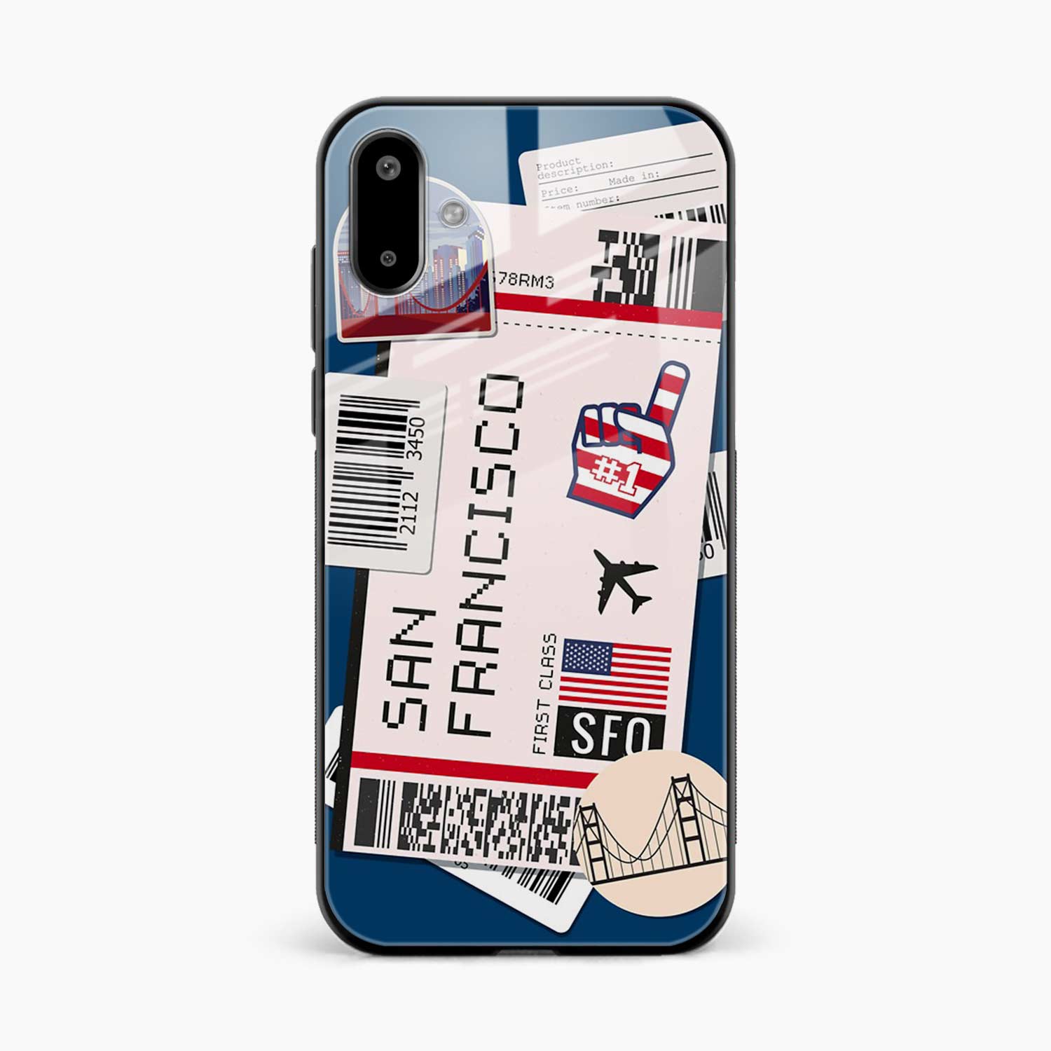 San Francisco Samsung F07 Back Cover