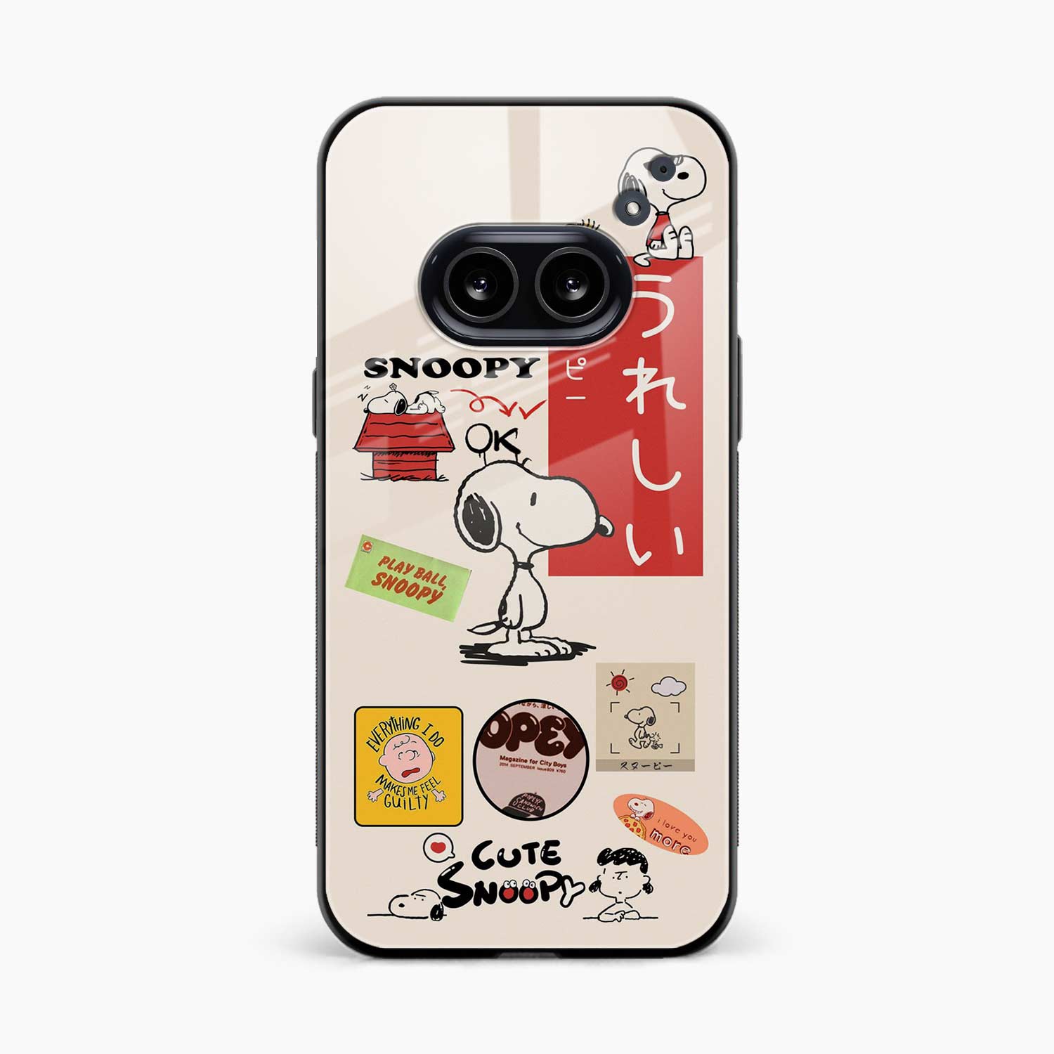 Snoopy Nothing Phone 2a Plus Back Cover