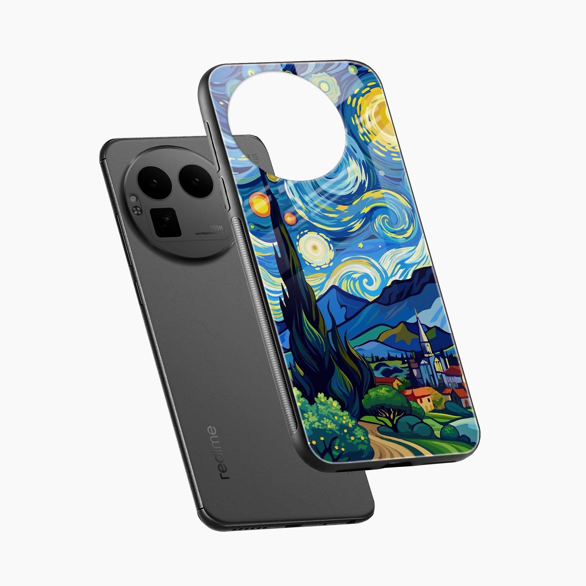 Starry Night Realme Gt 8 Pro Back Cover