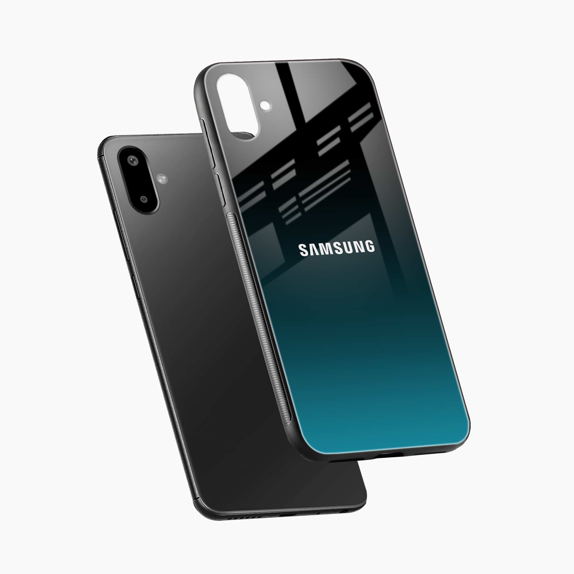 Ultramarine Glass Samsung F07 Back Cover