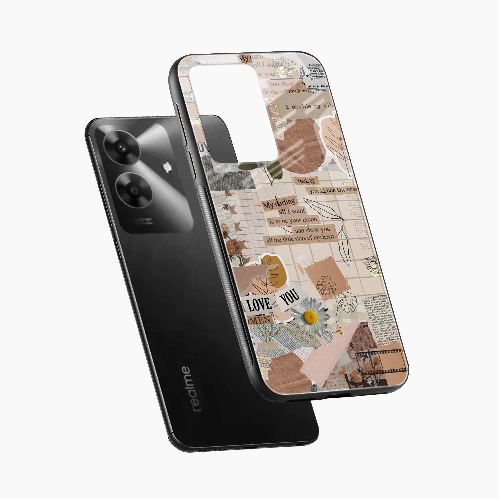 Aesthetic Design Realme Narzo N61 Back Cover