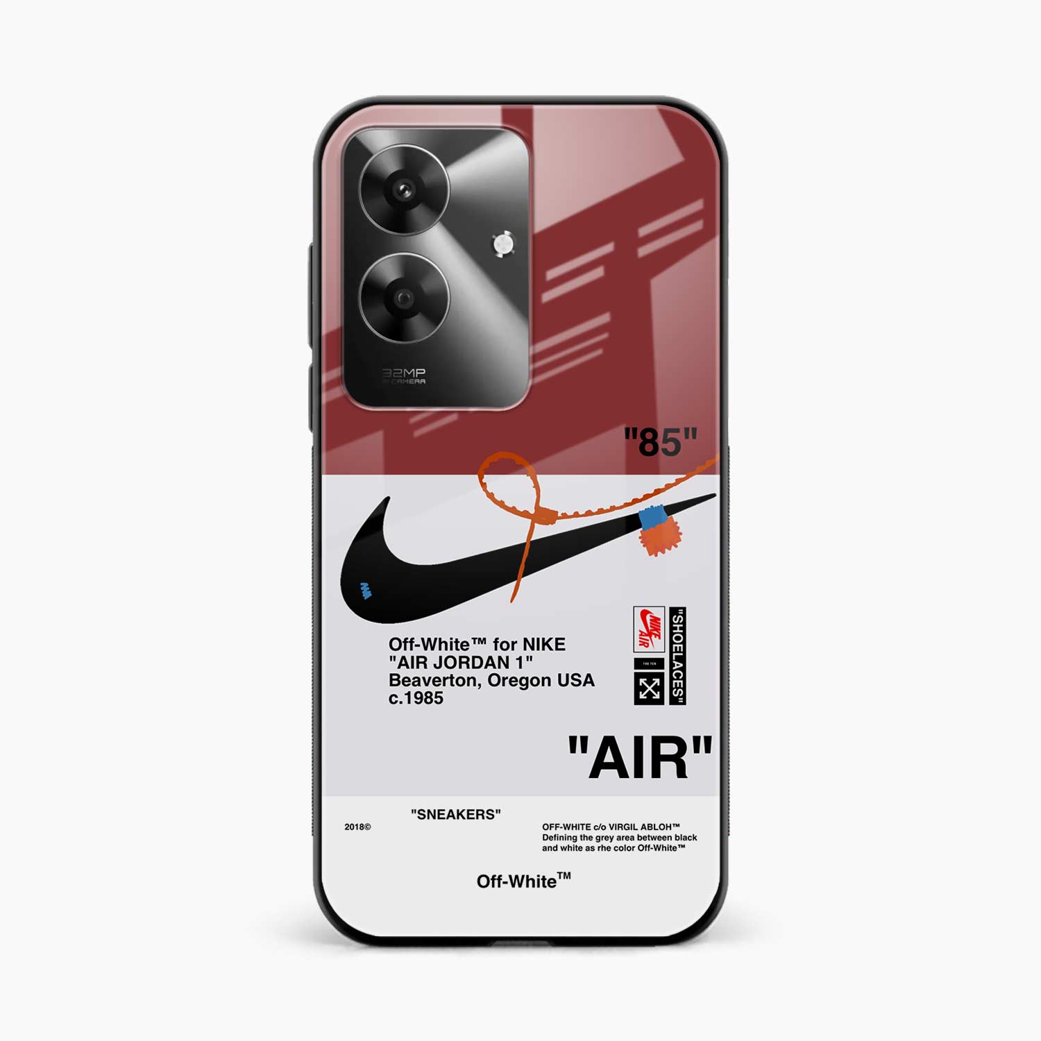 Air Off White Realme Narzo N61 Back Cover