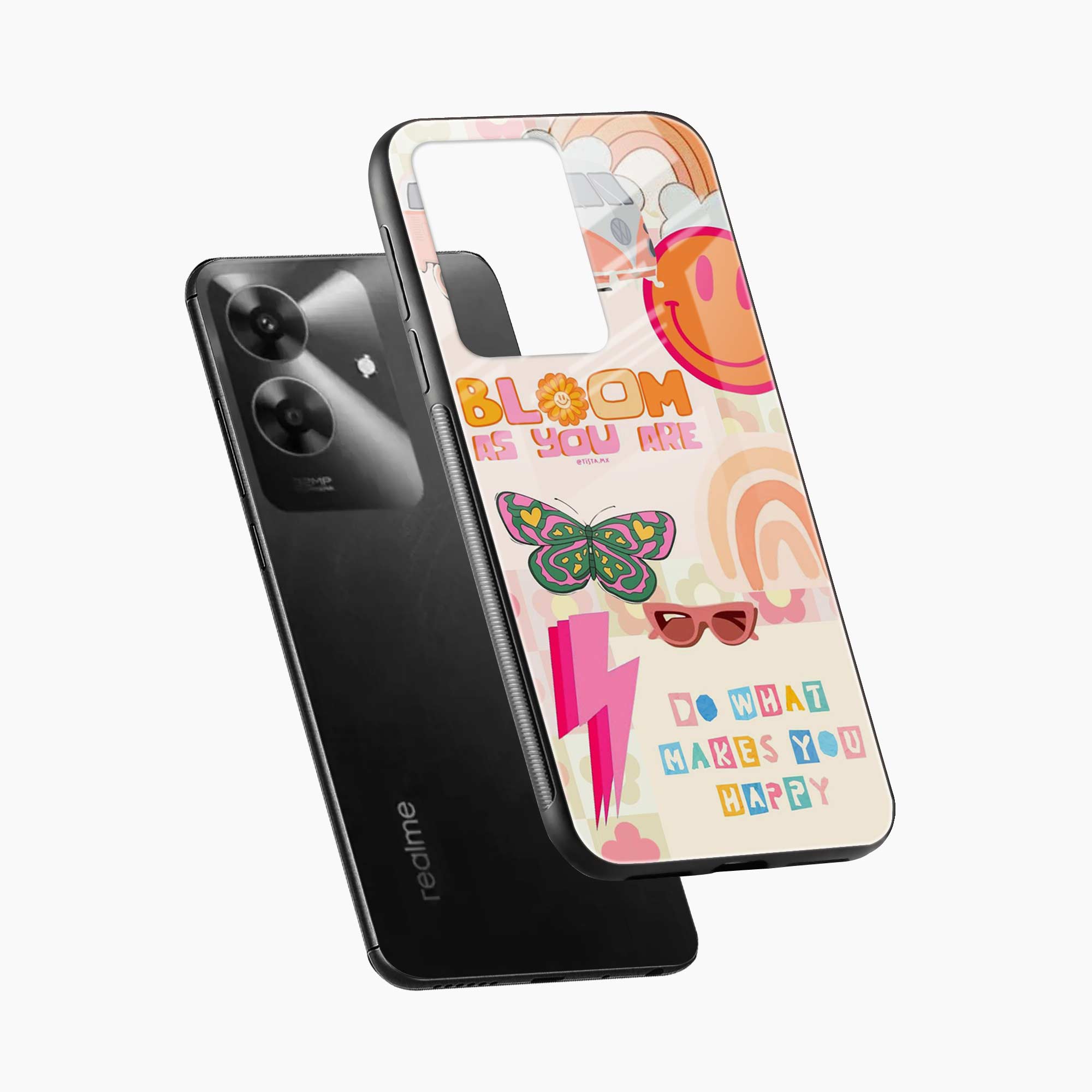 Bloom Realme Narzo N61 Back Cover