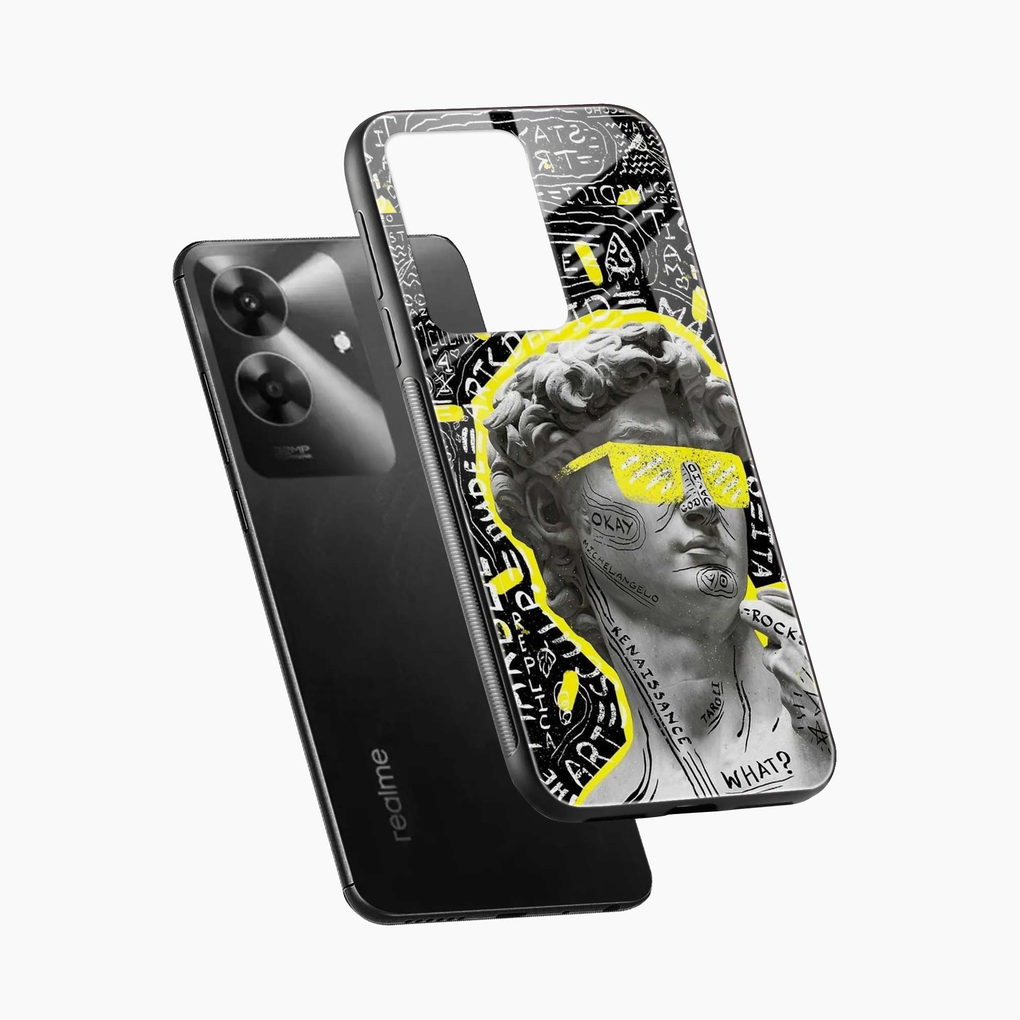 David Realme Narzo N61 Back Cover