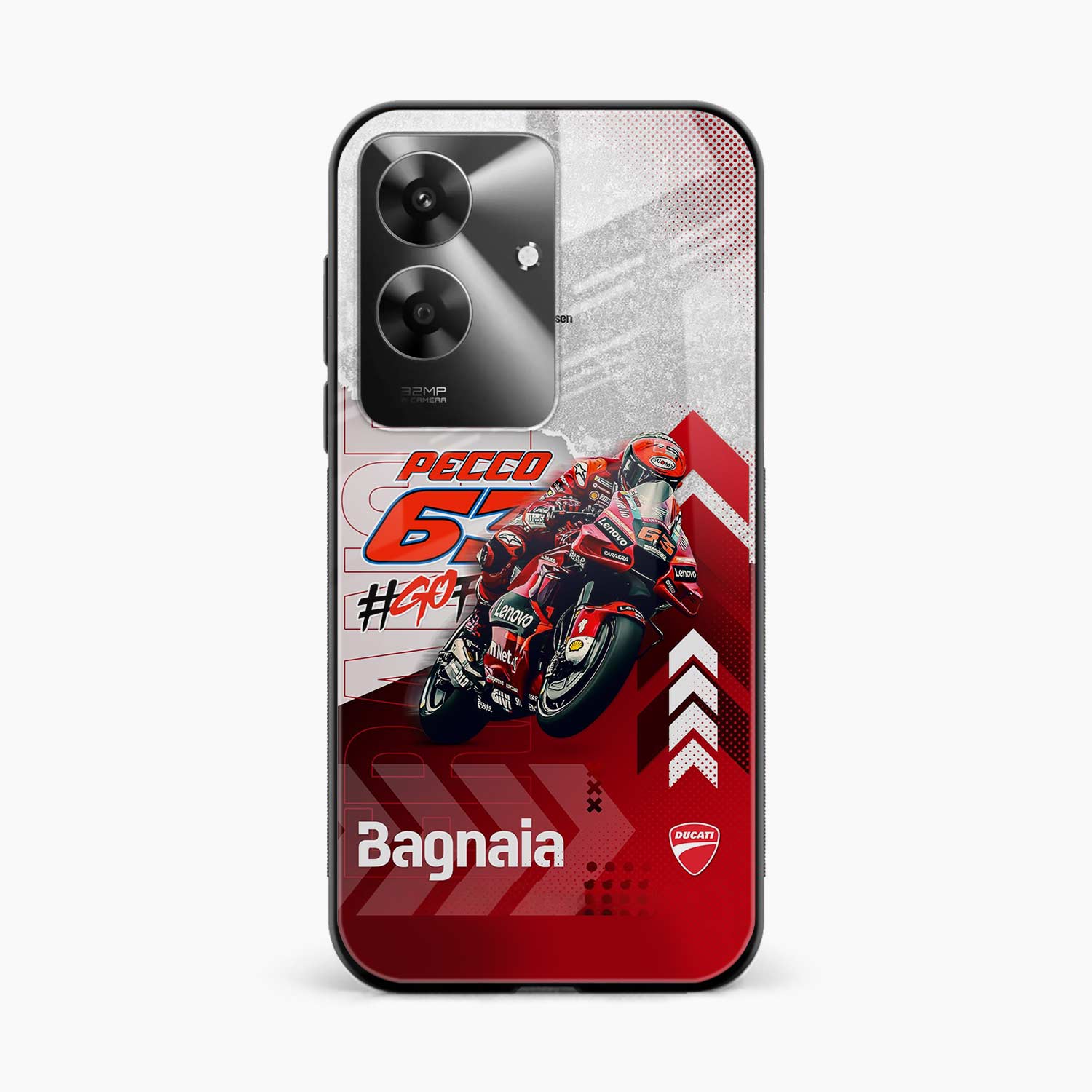 Francesco Bagnaia Realme Narzo N61 Back Cover