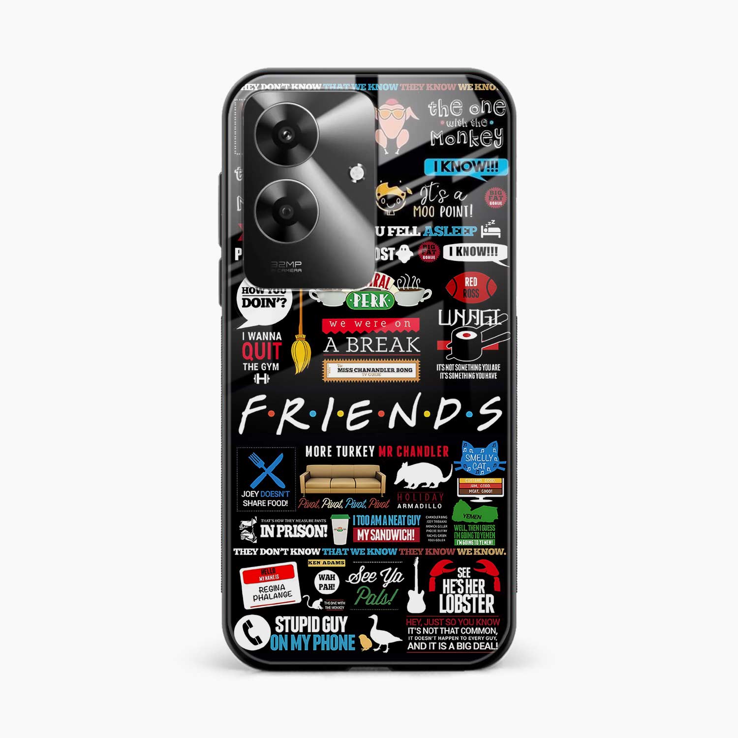 Friends Realme Narzo N61 Back Cover