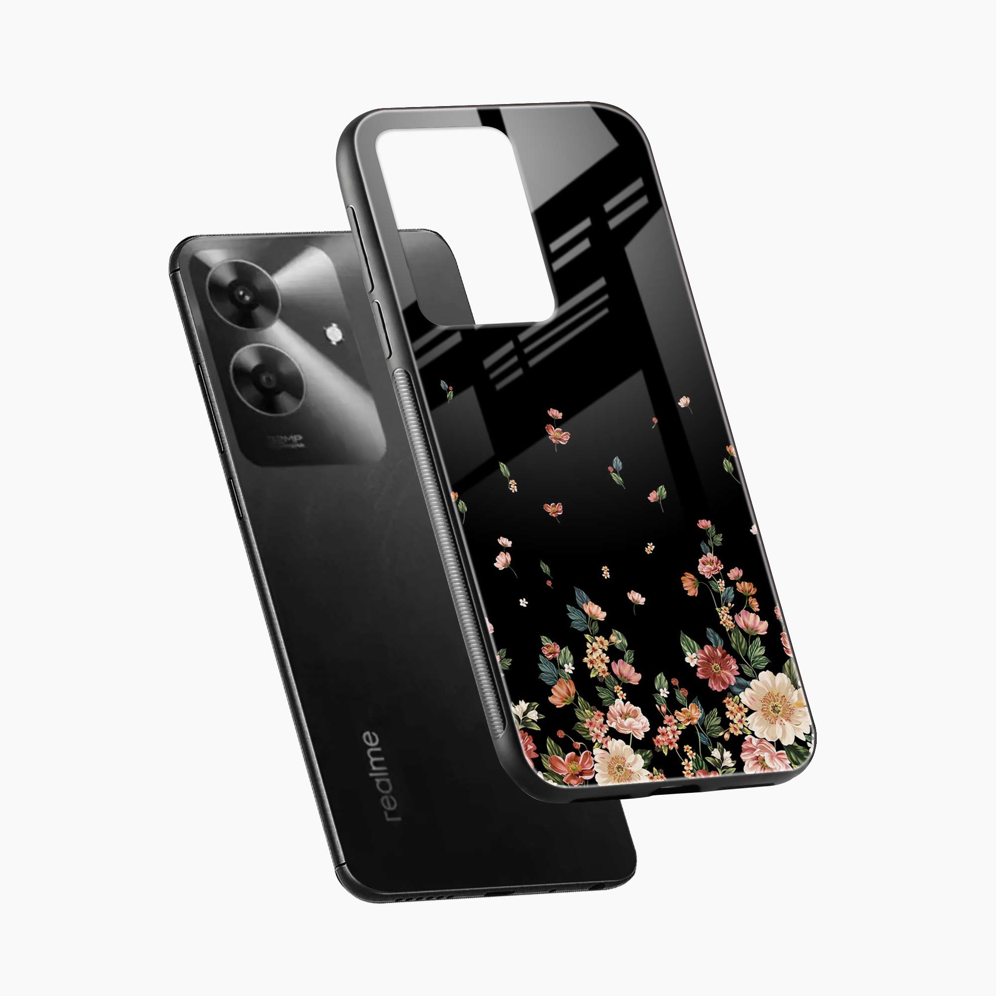 Graceful Floral Realme Narzo N61 Back Cover