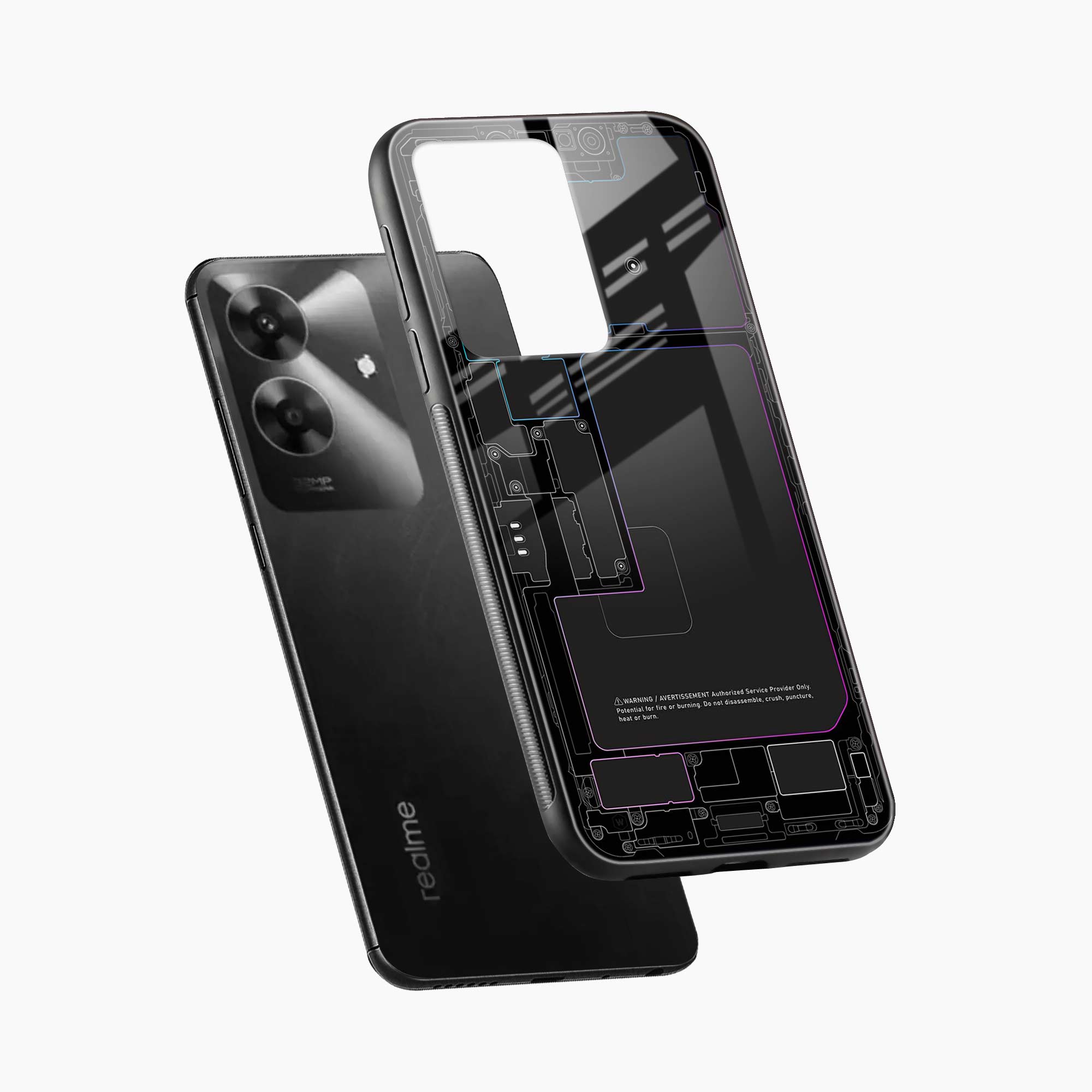 Inside Realme Narzo N61 Back Cover