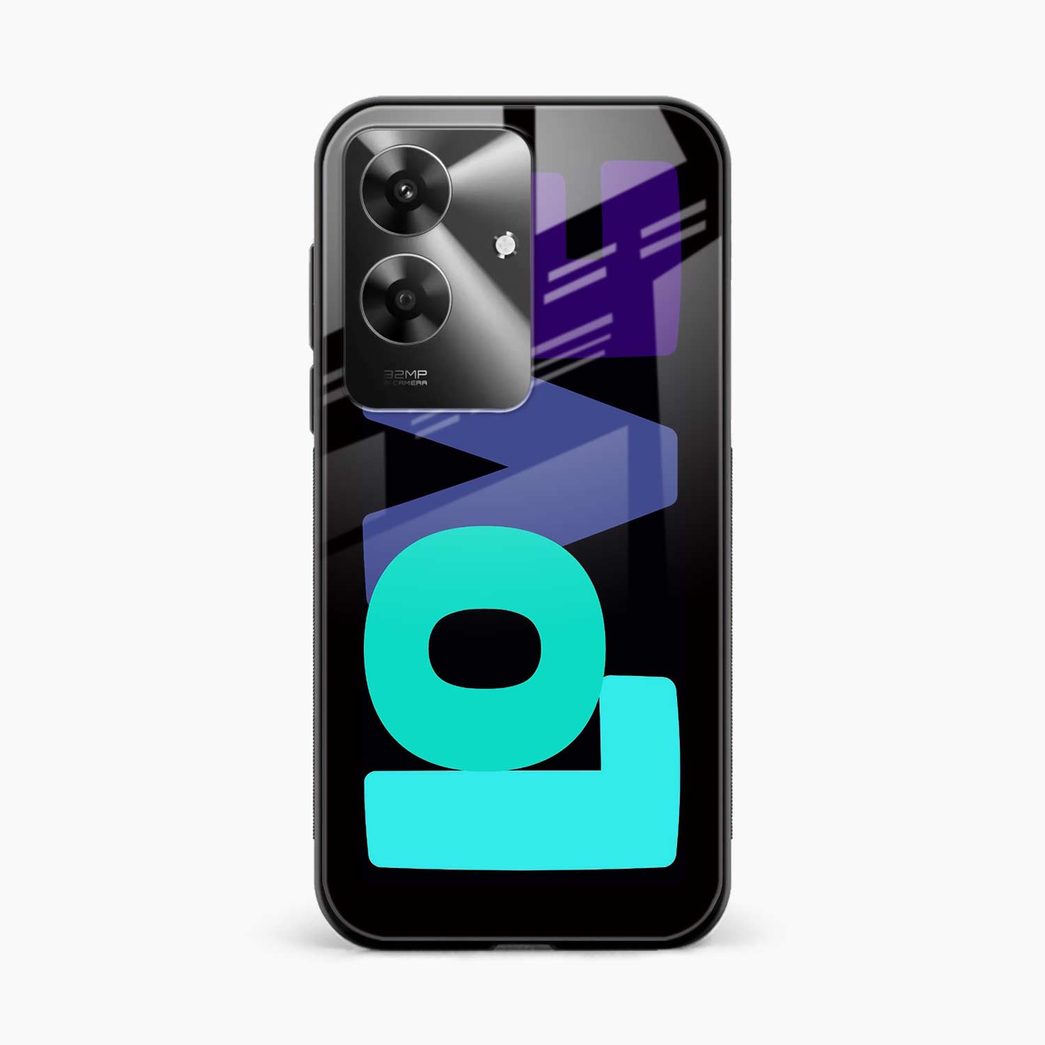 Love Realme Narzo N61 Back Cover