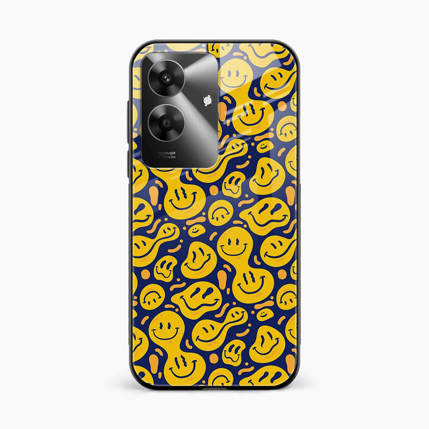 Melted Smiley Realme Narzo N61 Back Cover
