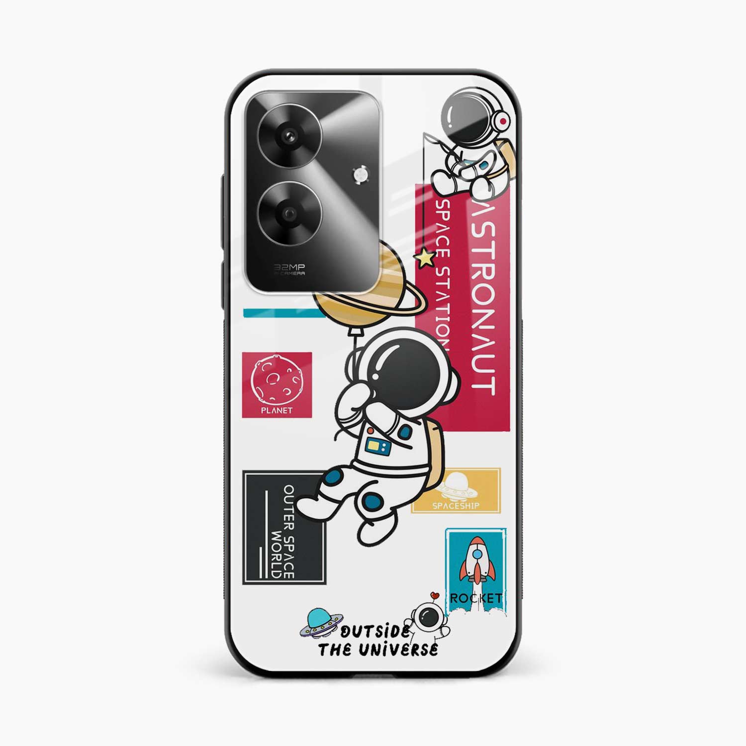 Outside The Universe Realme Narzo N61 Back Cover