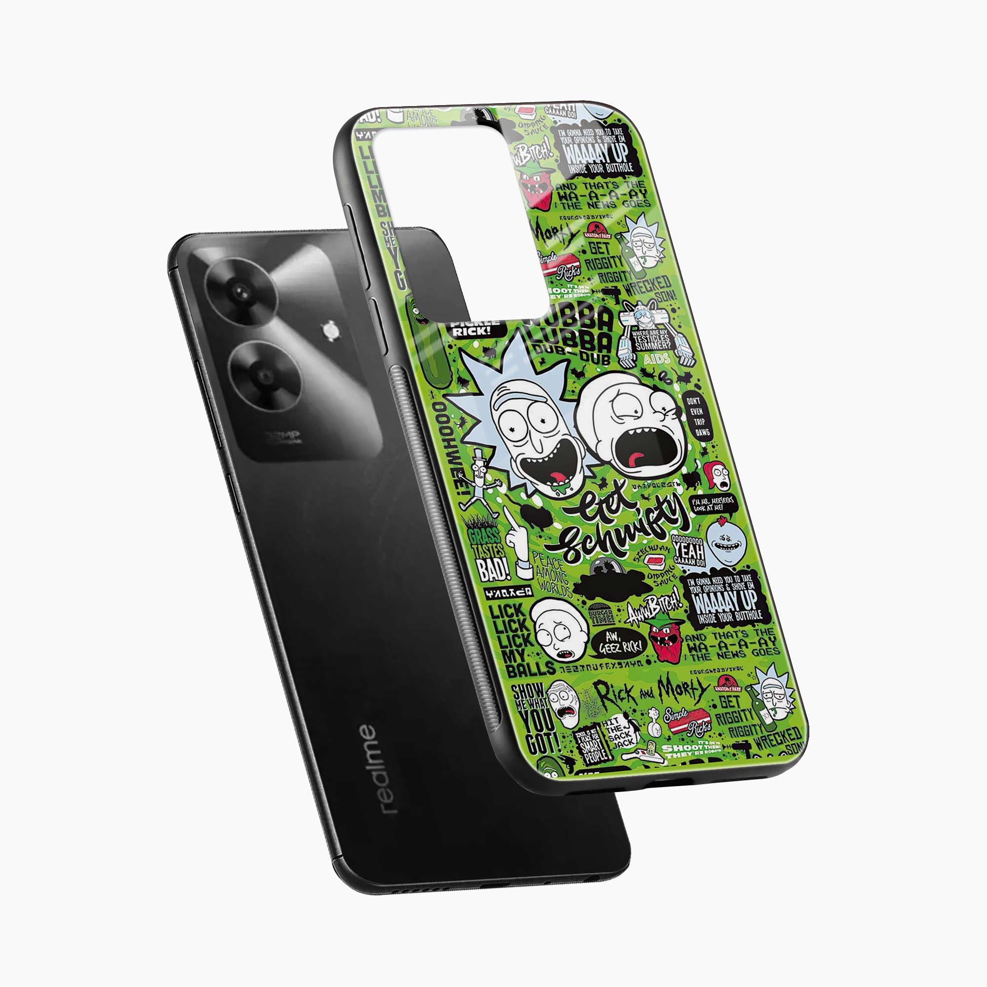 Rick And Morty Realme Narzo N61 Back Cover